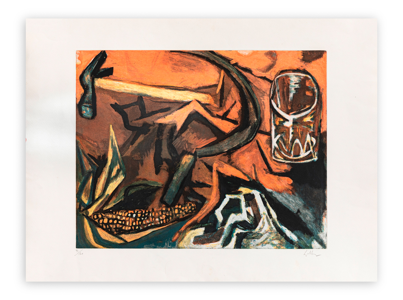 RENATO GUTTUSO (1911-1987) - Senza Titolo