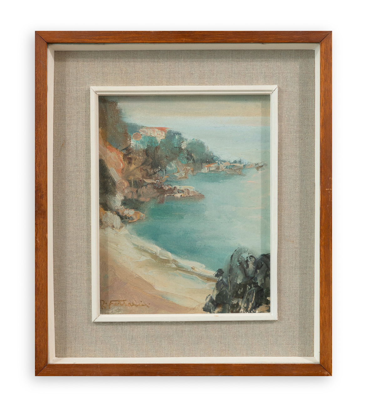 R. FERRARINI (1928-2001) - Golfo della Spezia: Fiascherino