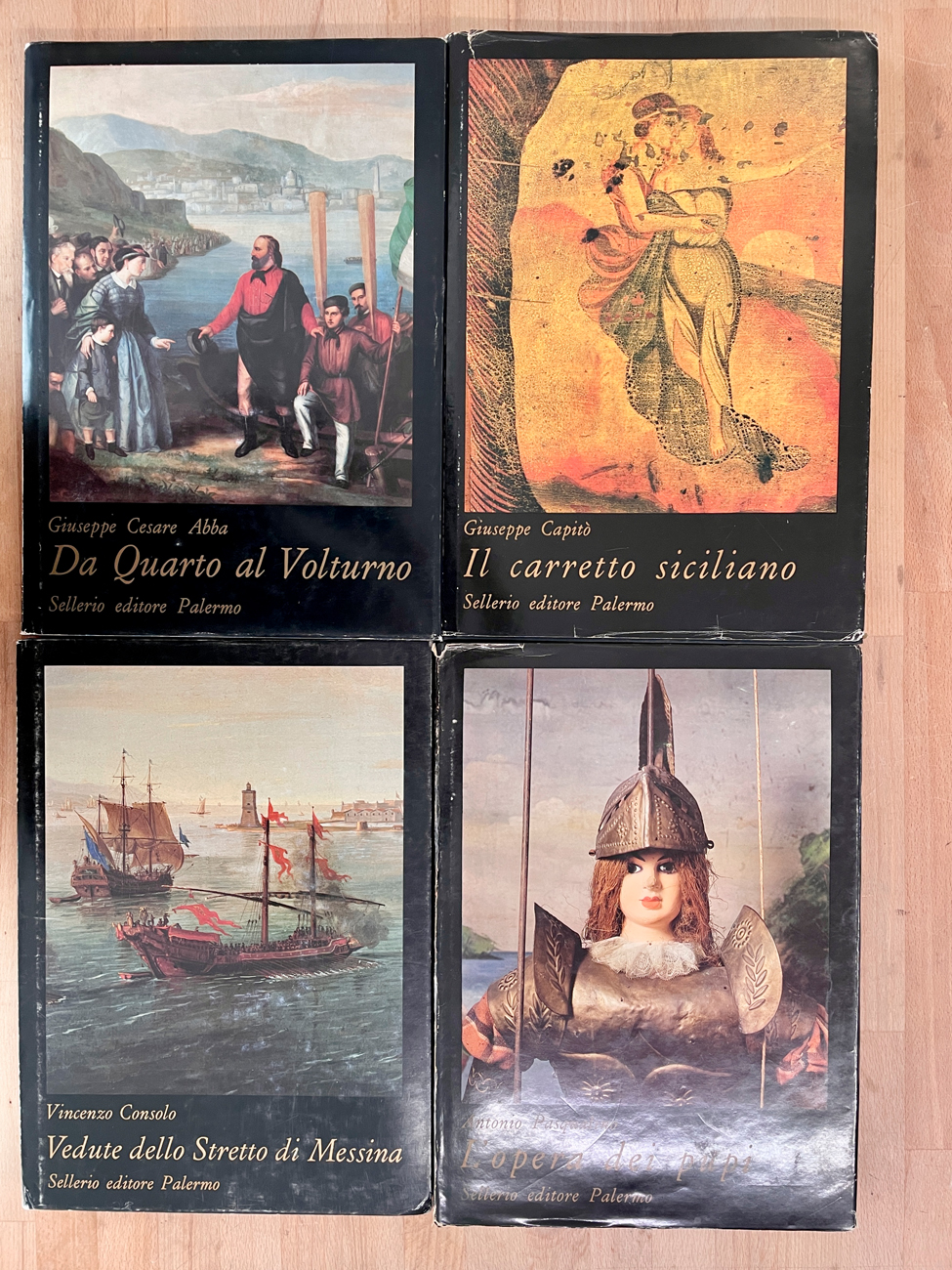 ARTE IN SICLIA - Lotto unico di 4 cataloghi