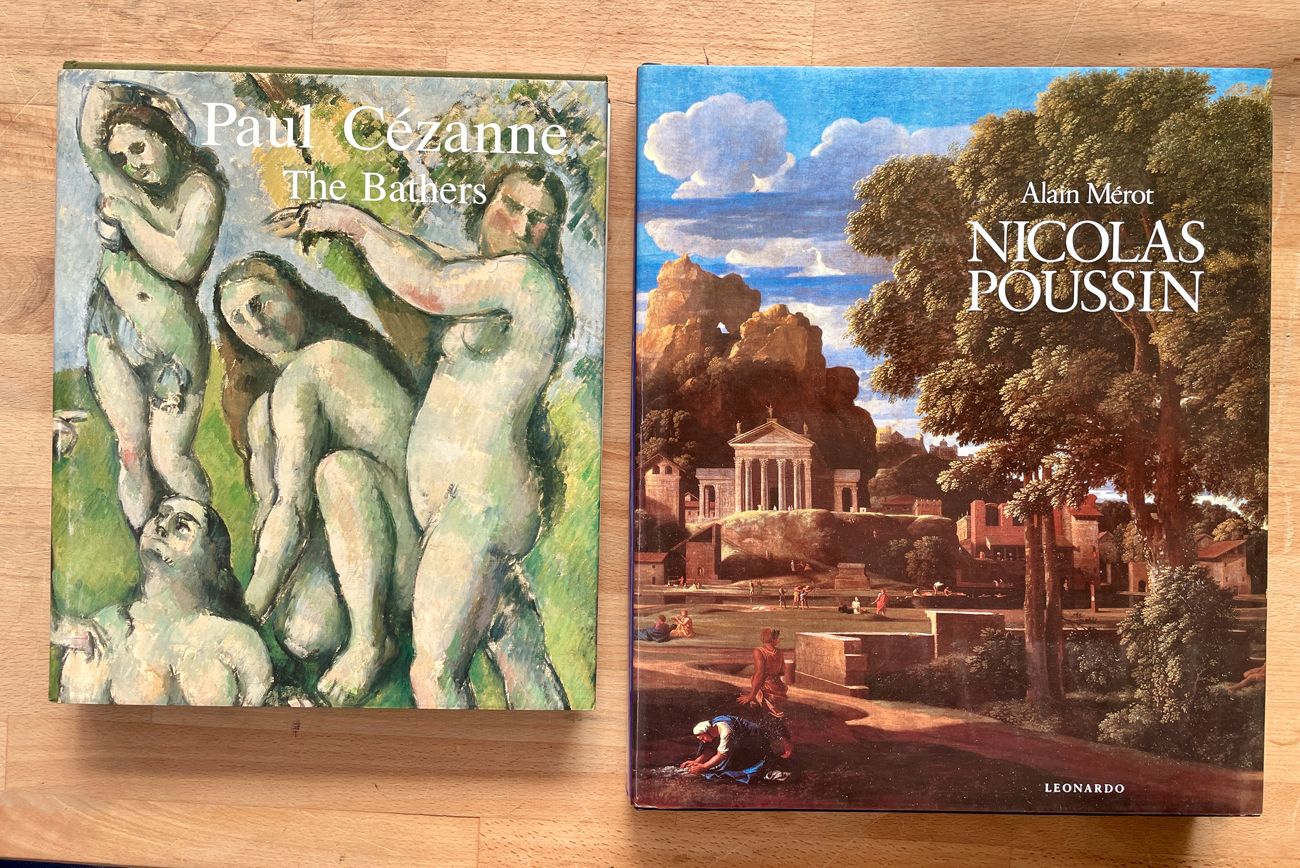 NICOLAS POUSSIN E PAUL CÉZANNE - Lotto unico di 2 cataloghi