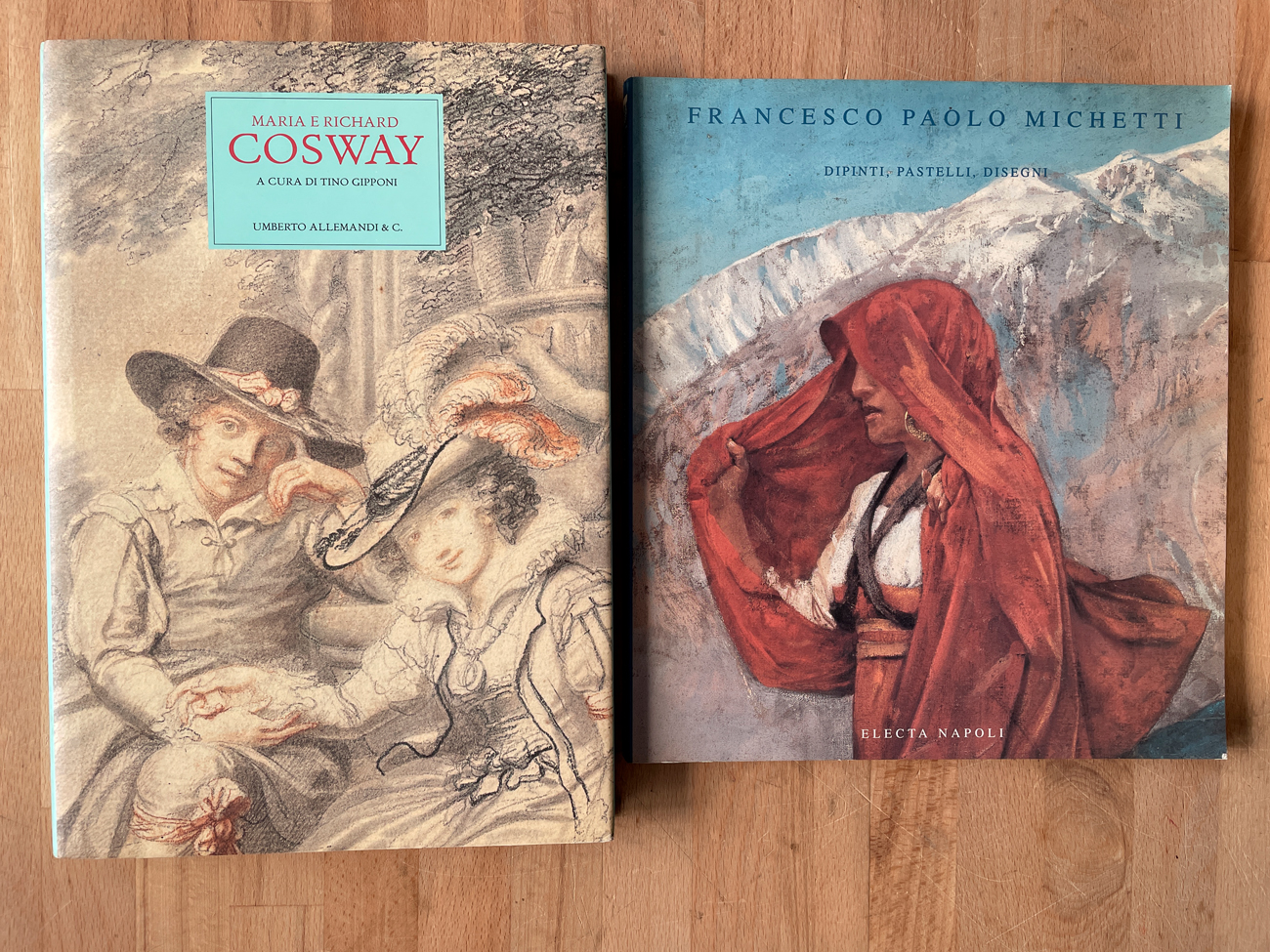 FRANCESCO PAOLO MICHETTI E MARIA E RICHARD COSWAY - Lotto unico di 2 cataloghi