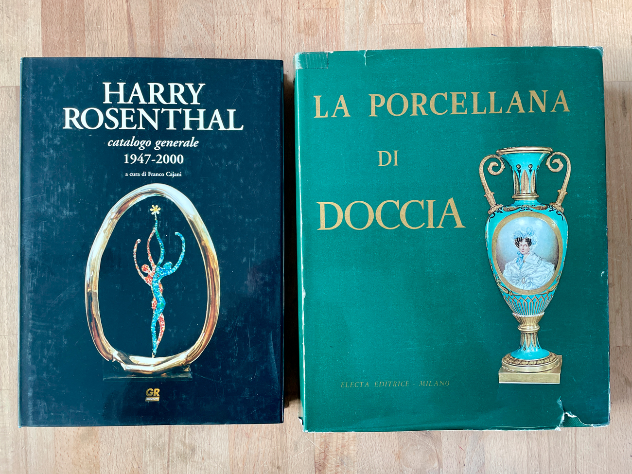 HARRY ROSENTHAL E PORCELLANA DI DOCCIA - Lotto unico di 2 cataloghi