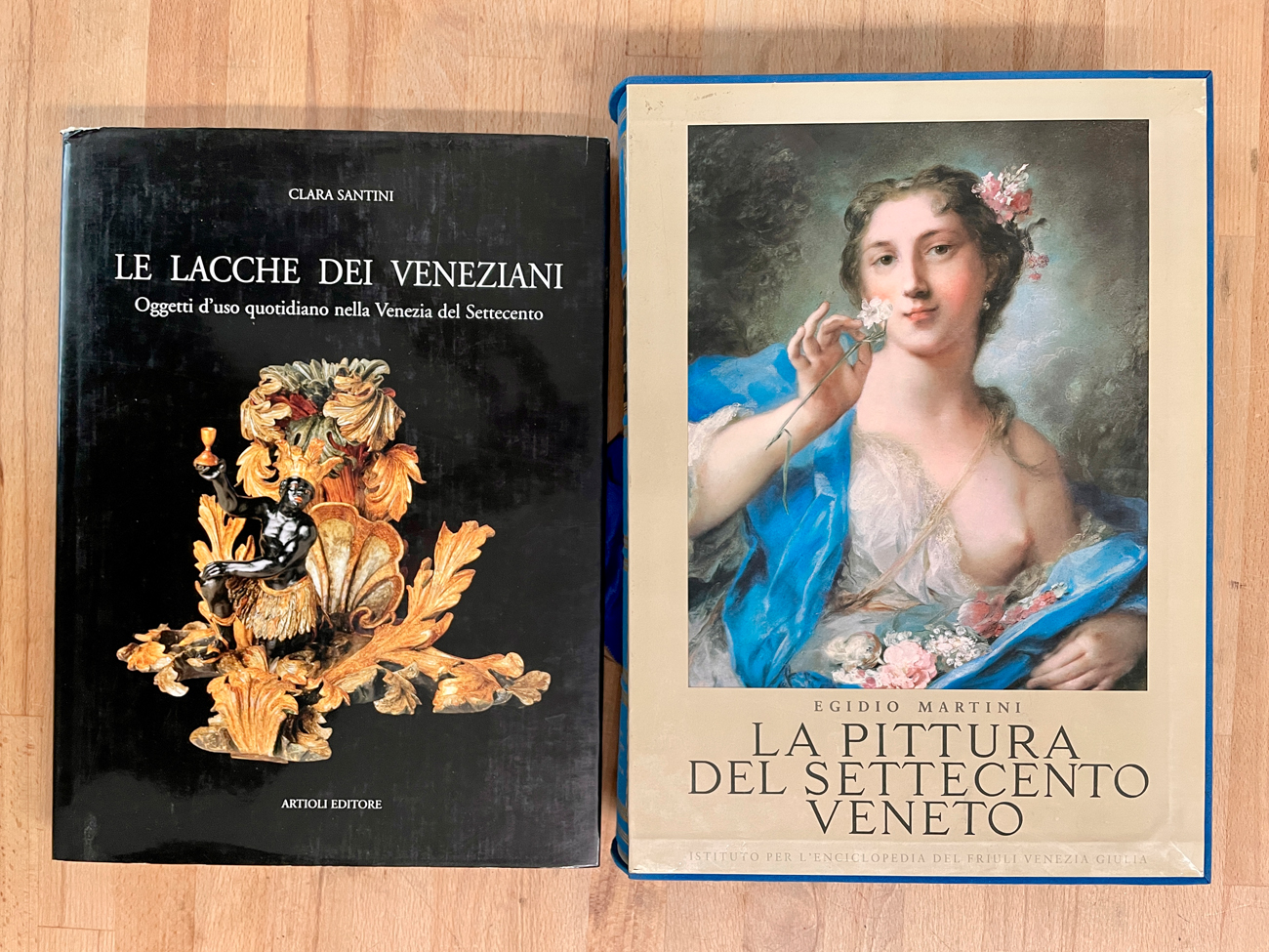 PITTURA E ARTE APPLICATA VENETA DEL SETTECENTO - Lotto unico di 2 cataloghi