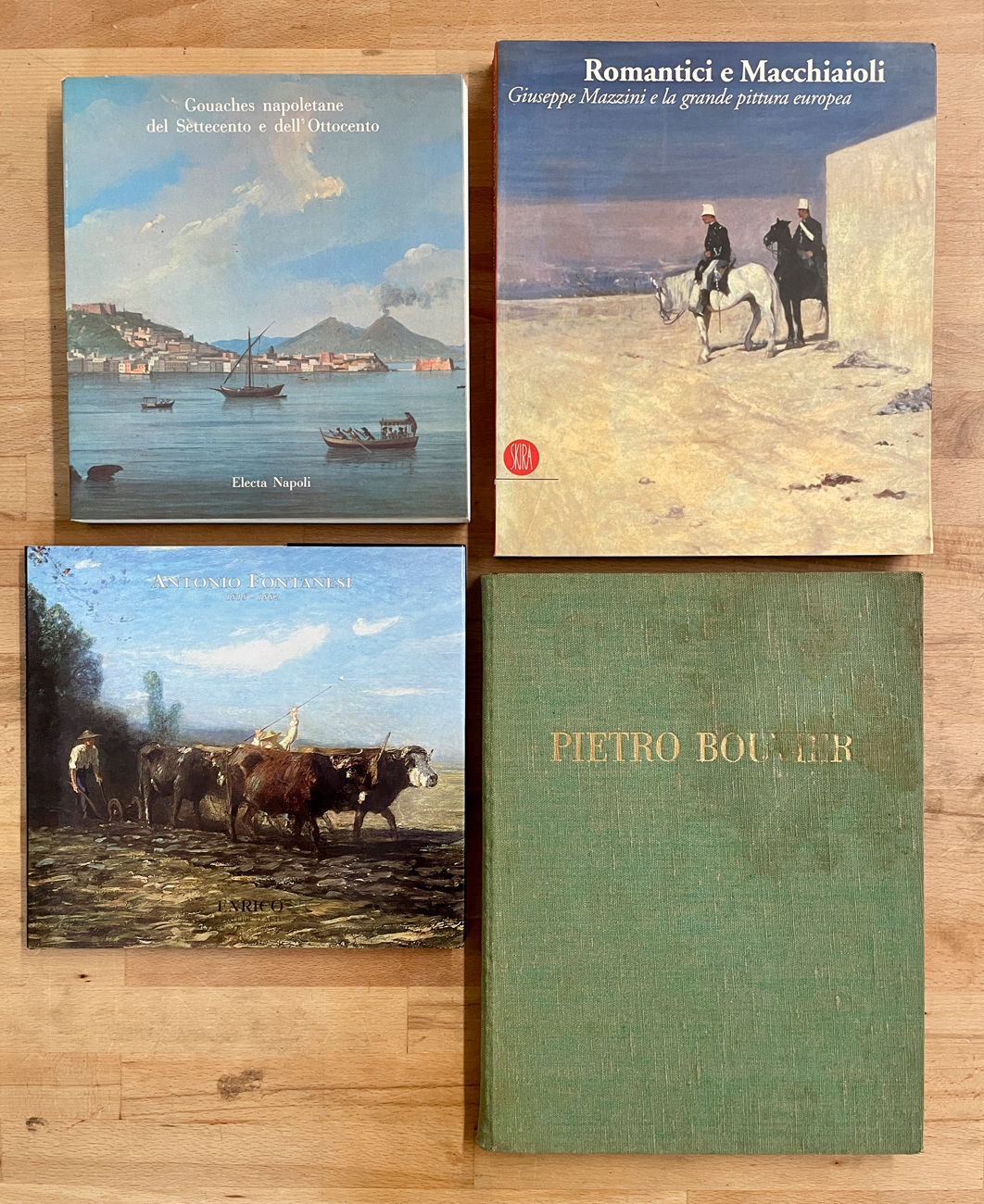 PITTURA DEL 700 E 800 - Lotto unico di 4 cataloghi