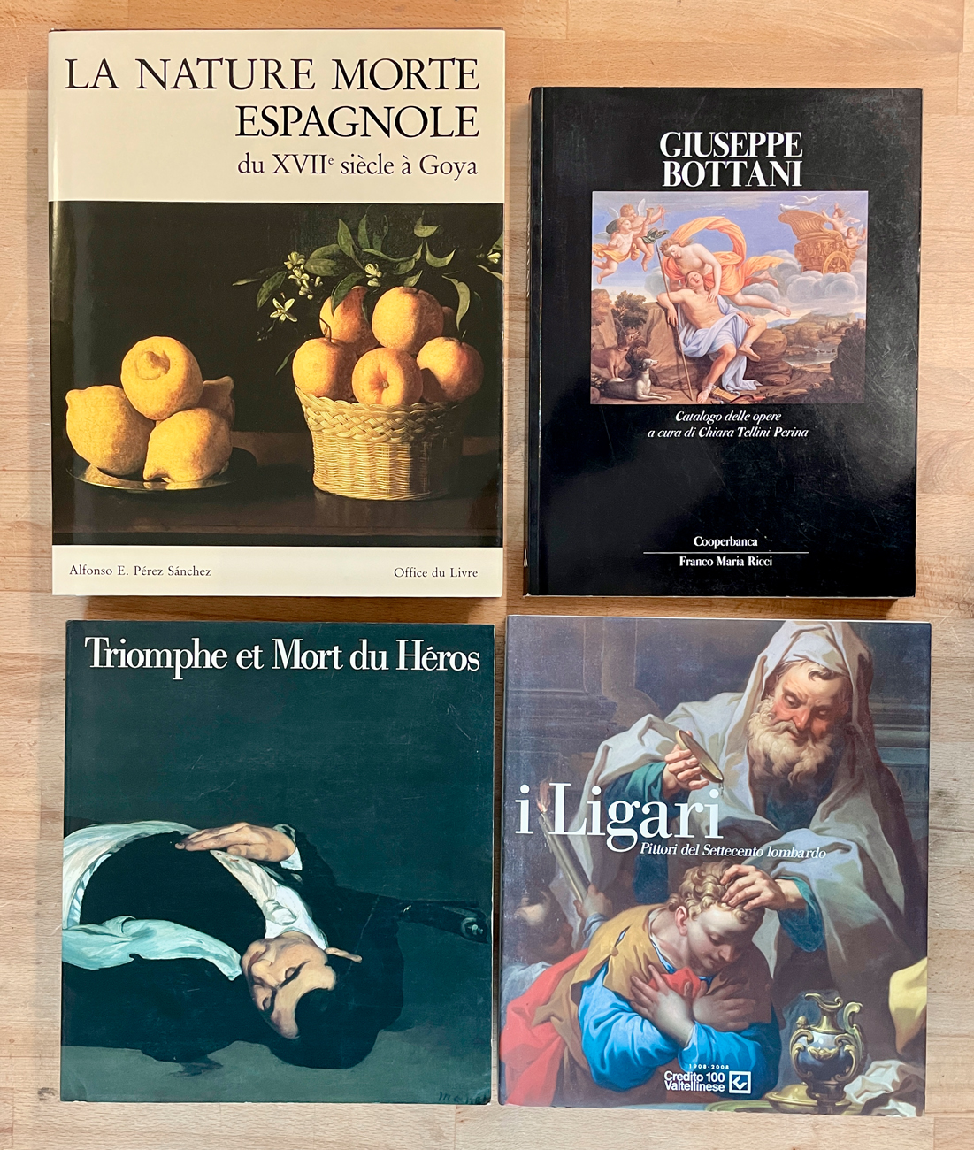 PITTURA DEL '700 - Lotto unico di 4 cataloghi