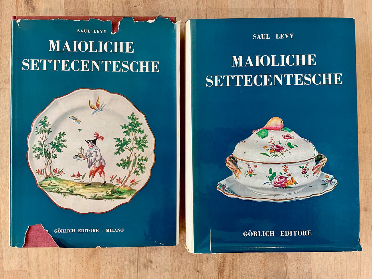MAIOLICHE DEL '700 - Maioliche settecentesche, 1962-1964