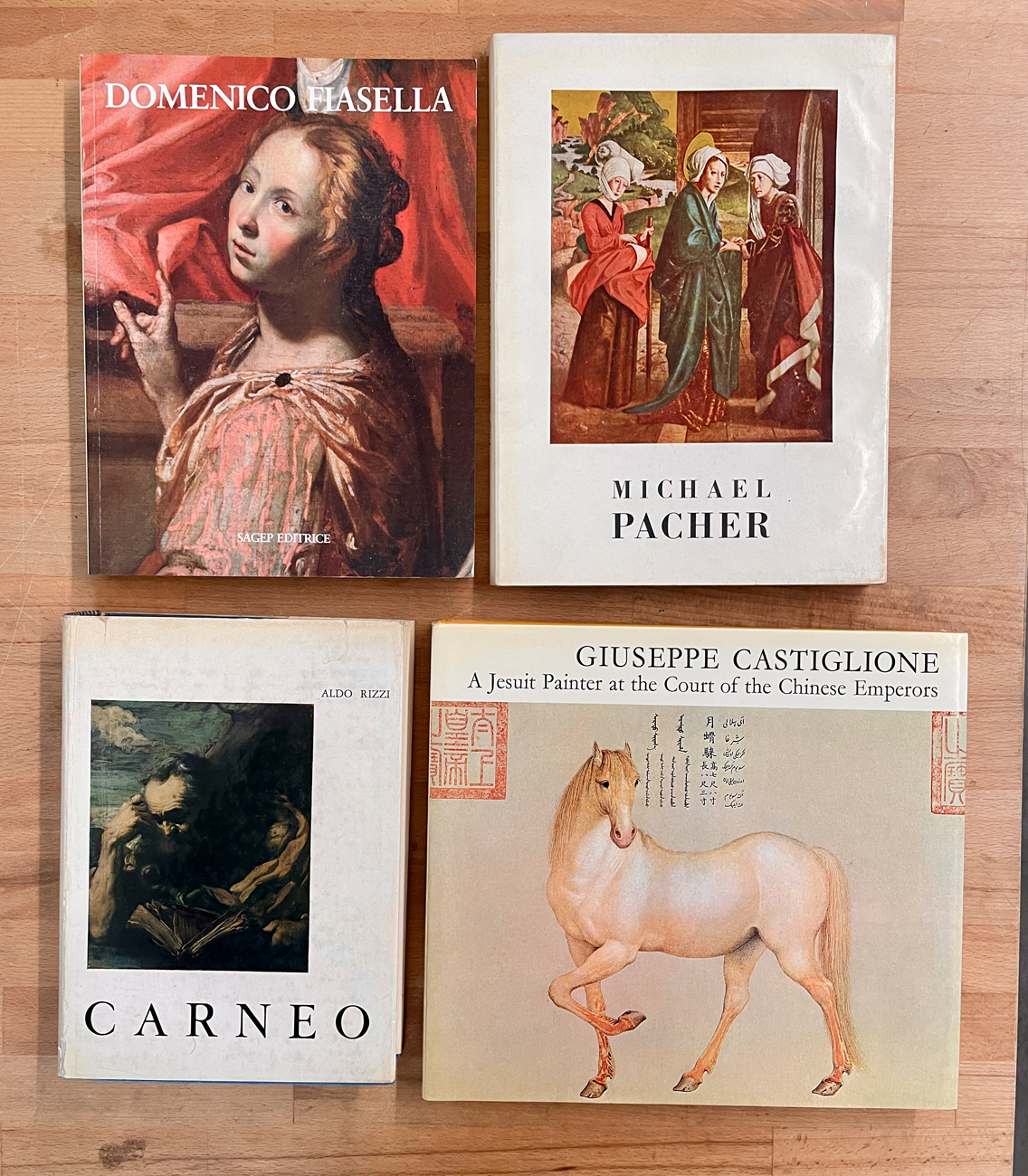 PITTURA ANTICA - Lotto unico di 4 cataloghi