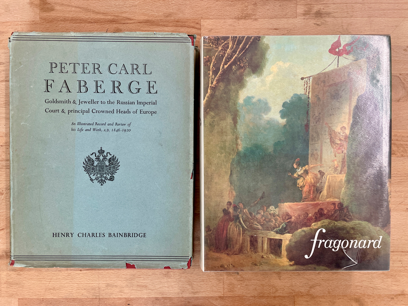 FRAGONARD E FABERGÉ - Lotto unico di 2 cataloghi