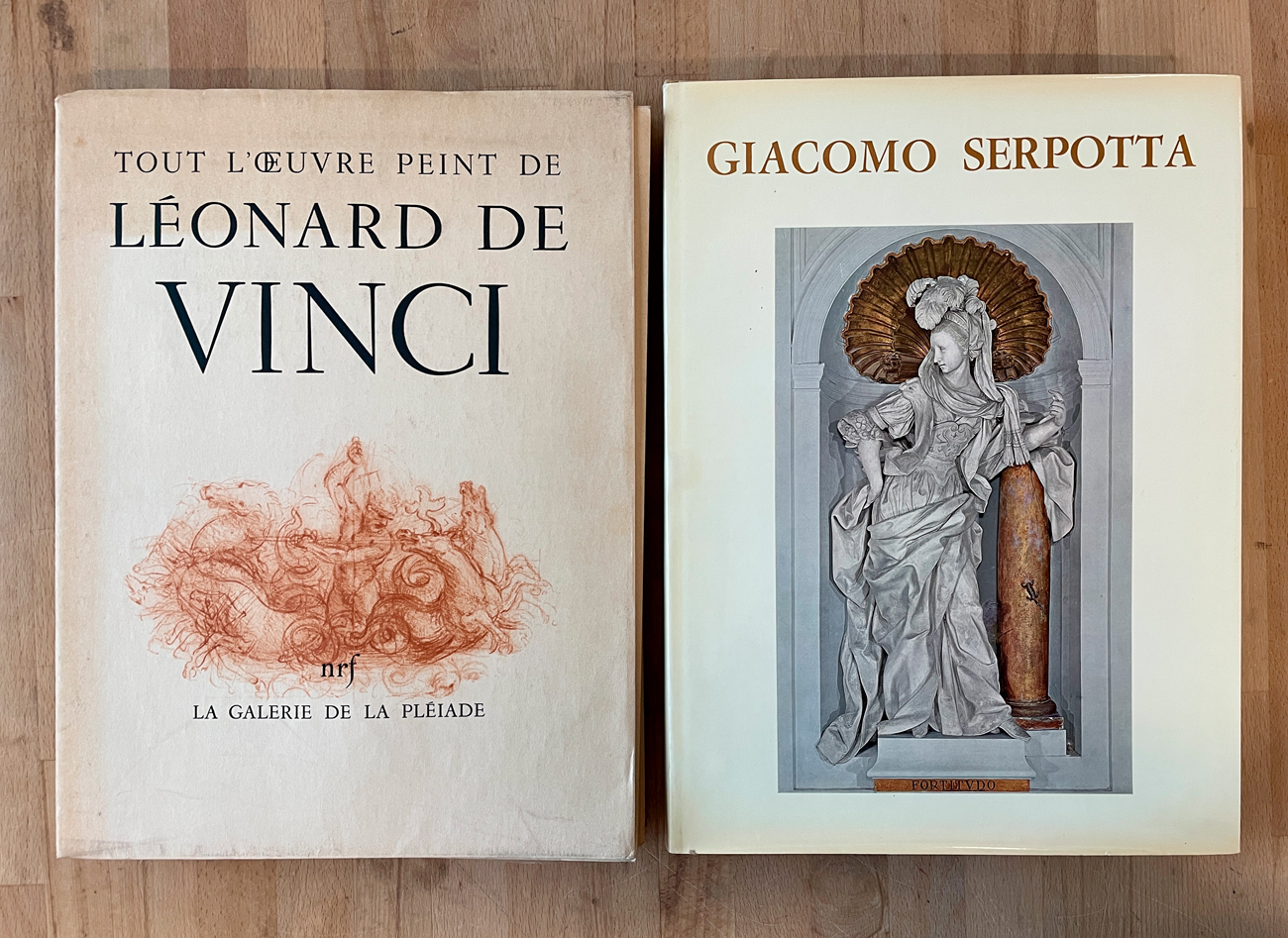 LEONARDO DA VINCI E GIACOMO SERPOTTA - Lotto unico di 2 cataloghi