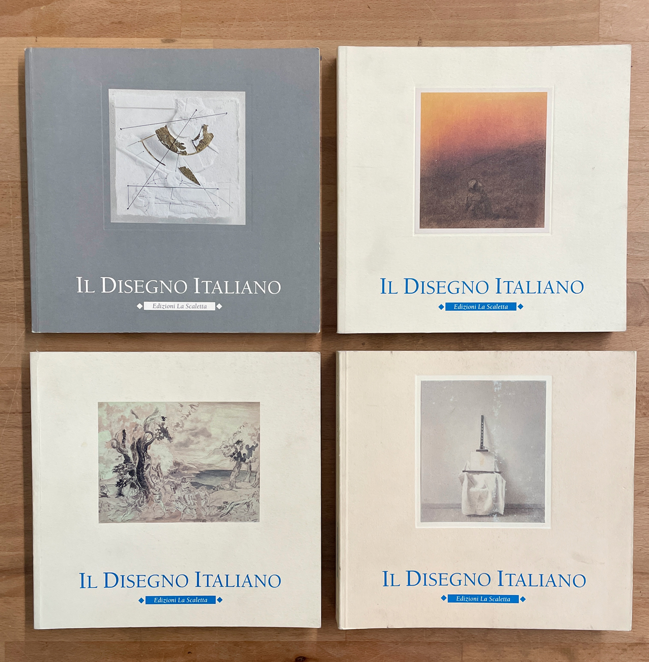 GALLERIA LA SCALETTA, REGGIO EMILIA (IL DISEGNO ITALIANO) - Lotto unico di 4 cataloghi