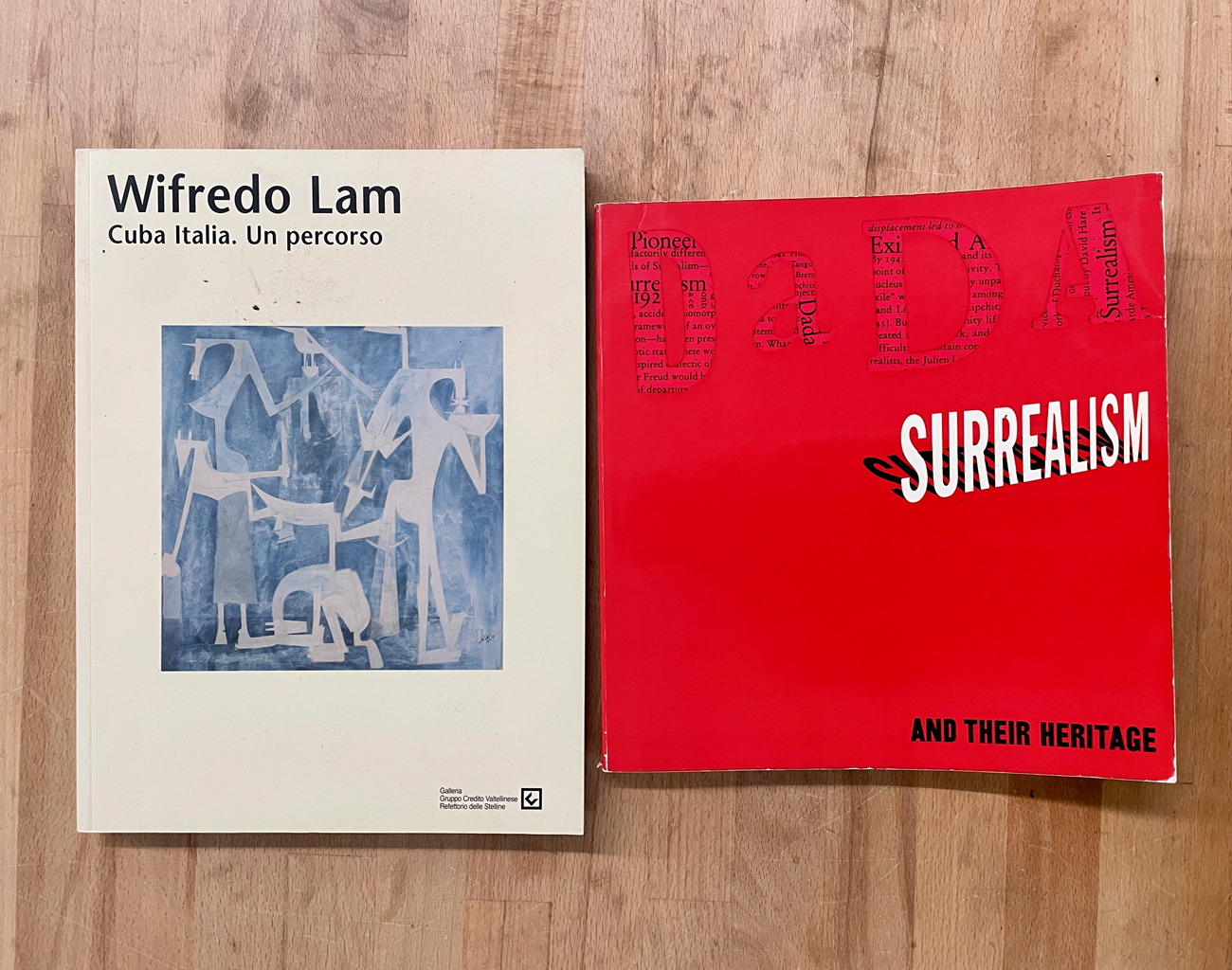WIFREDO LAM E SURREALISMO - Lotto unico di 2 cataloghi