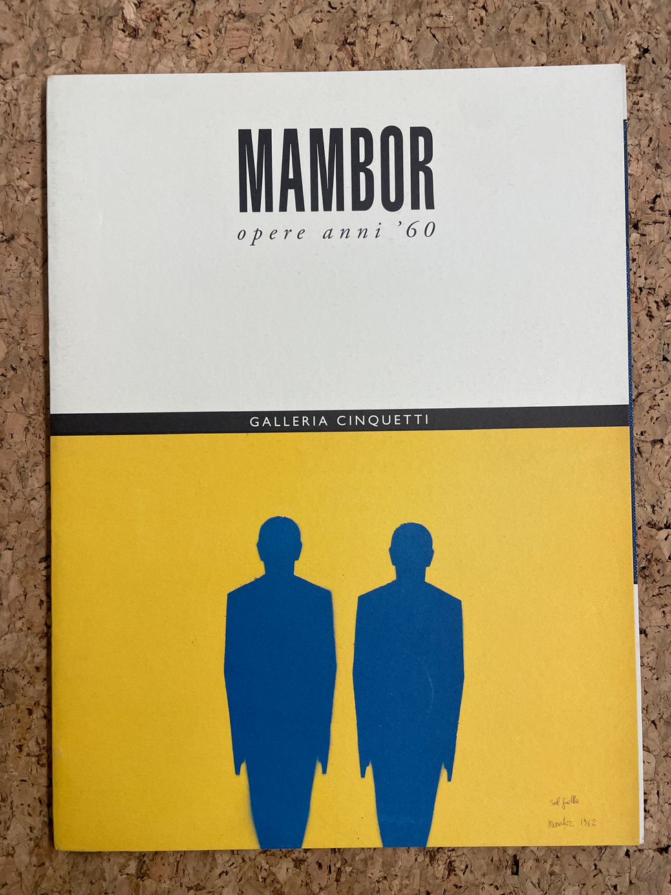 RENATO MAMBOR - Mambor. Opere anni '60, 1993