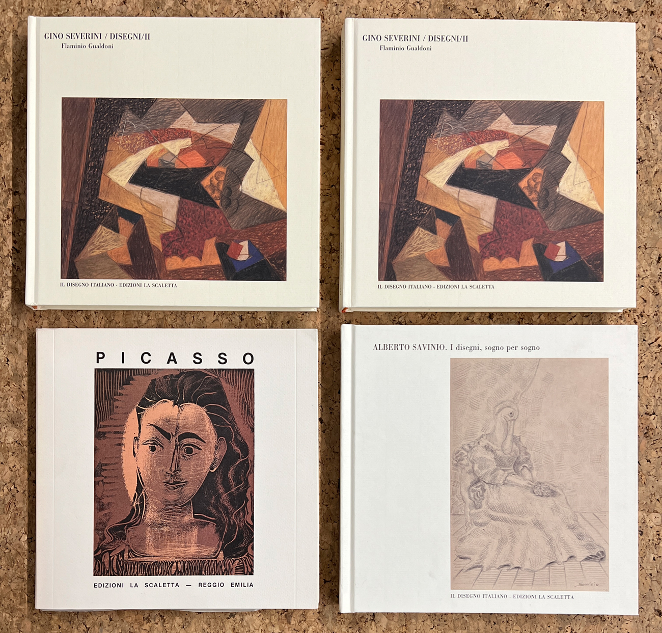 GALLERIA LA SCALETTA, REGGIO EMILIA (SAVINIO, PICASSO E SEVERINI) - Lotto unico di 3 cataloghi