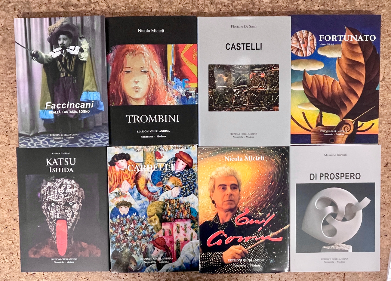 EDIZIONI GHIRLANDINA, NONANTOLA - Lotto unico di 8 cataloghi