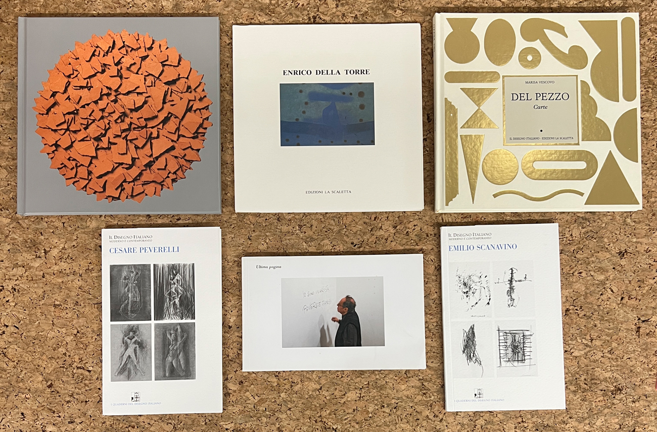 GALLERIA LA SCALETTA, REGGIO EMILIA (MAINOLFI, PISANI, SCANAVINO, PEVERELLI, DELLA TORRE, DEL PEZZO) - Lotto unico di 6 cataloghi