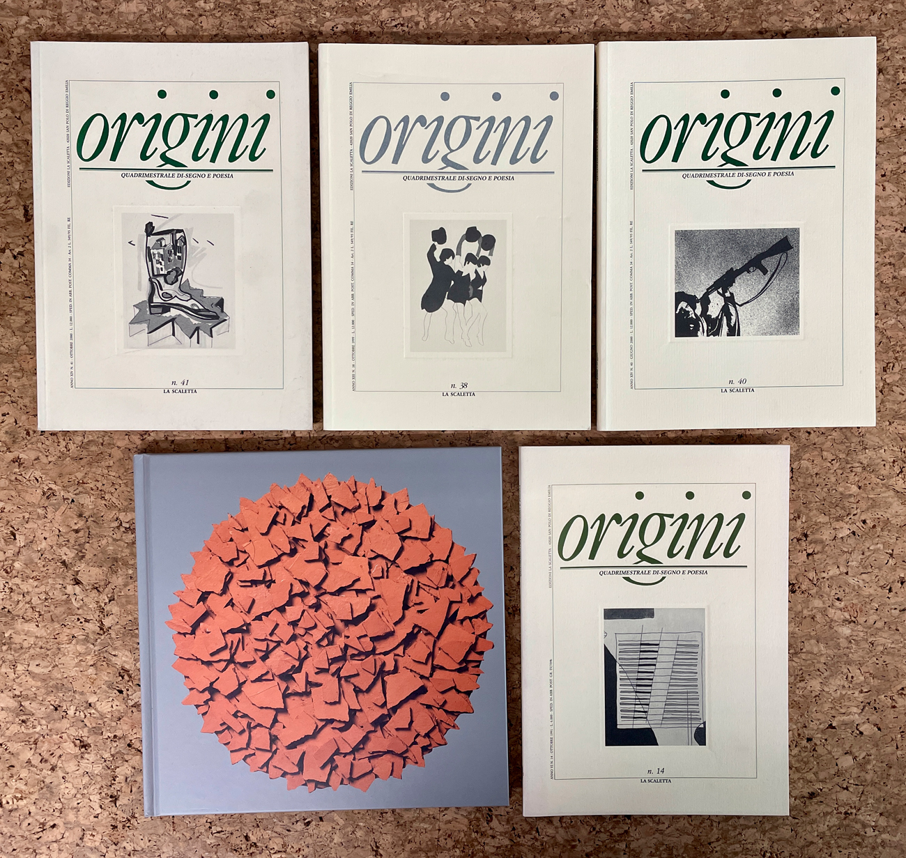 GALLERIA LA SCALETTA, REGGIO EMILIA (ORIGINI E LUIGI MAINOLFI) - Lotto unico di 5 cataloghi