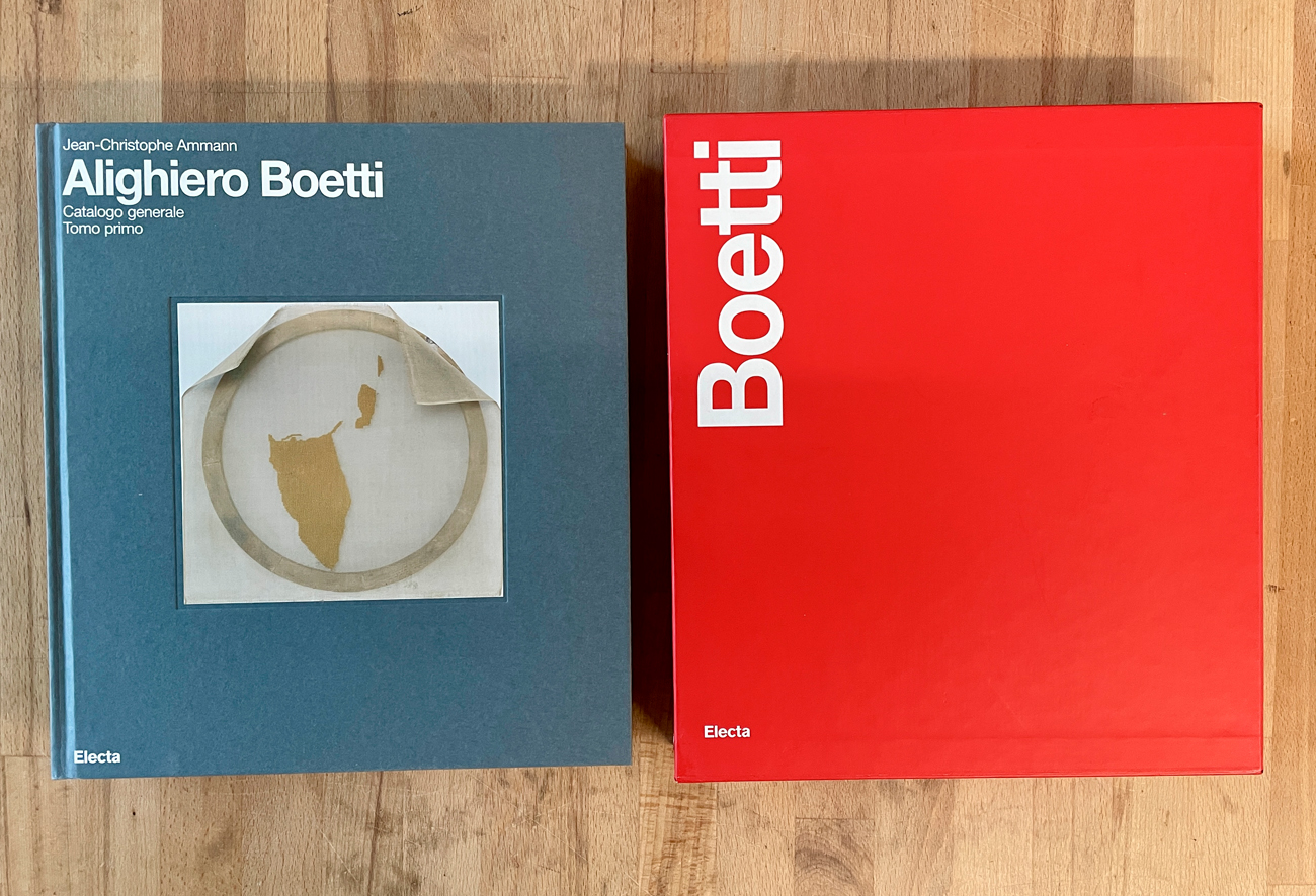 ALIGHIERO BOETTI - Catalogo generale. Tomo primo, 2009