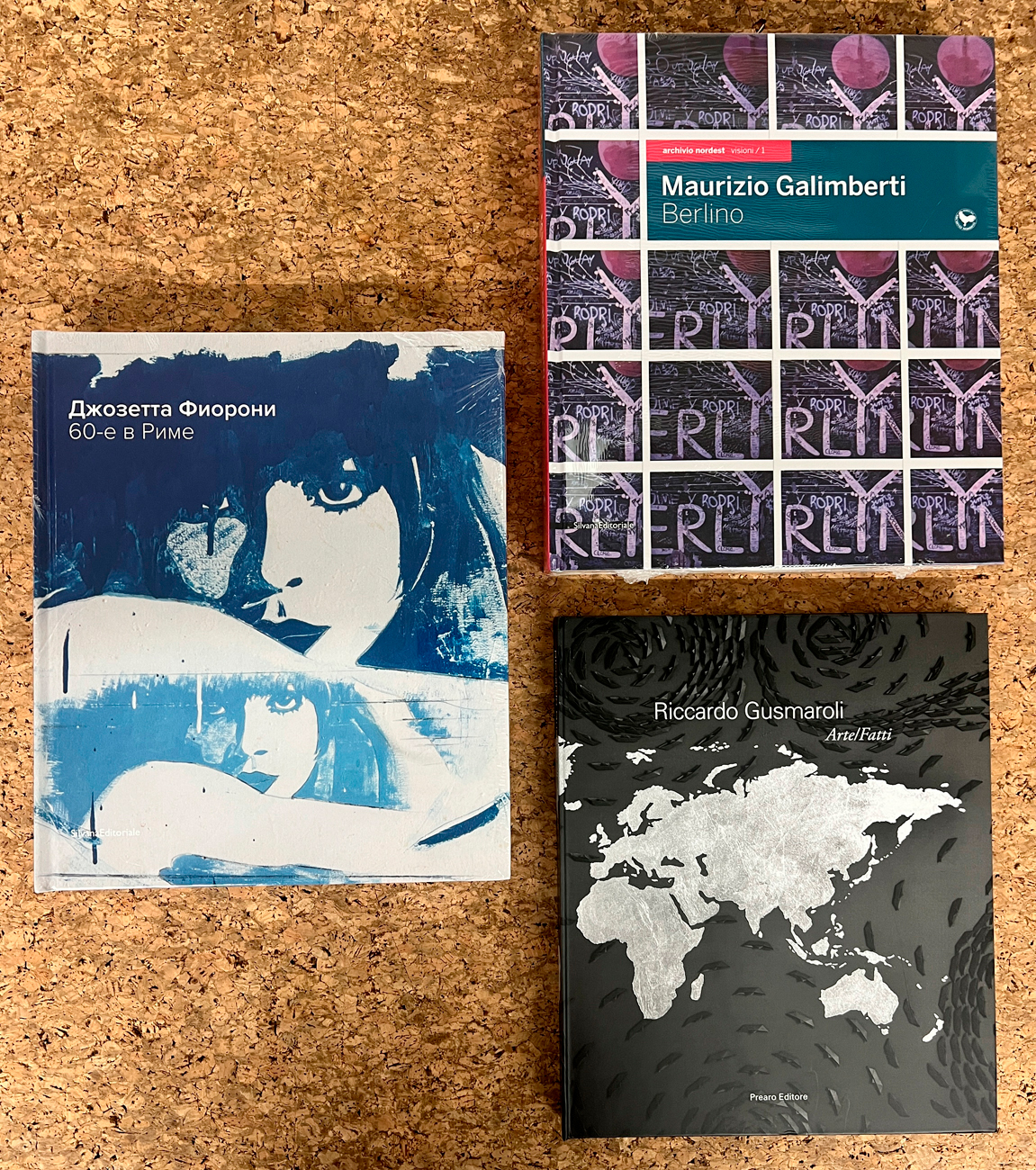 RICCARDO GUSMAROLI, GIOSETTA FIORONI E MAURIZIO GALIMBERTI - Lotto unico di 3 cataloghi