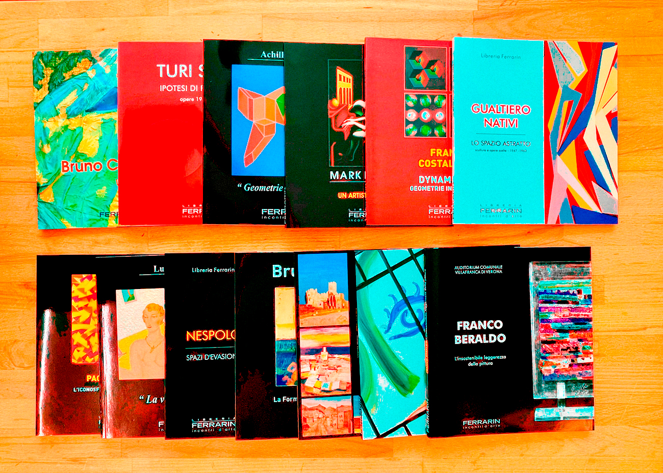 GALLERIA FERRARIN - Interessante lotto di 13 cataloghi