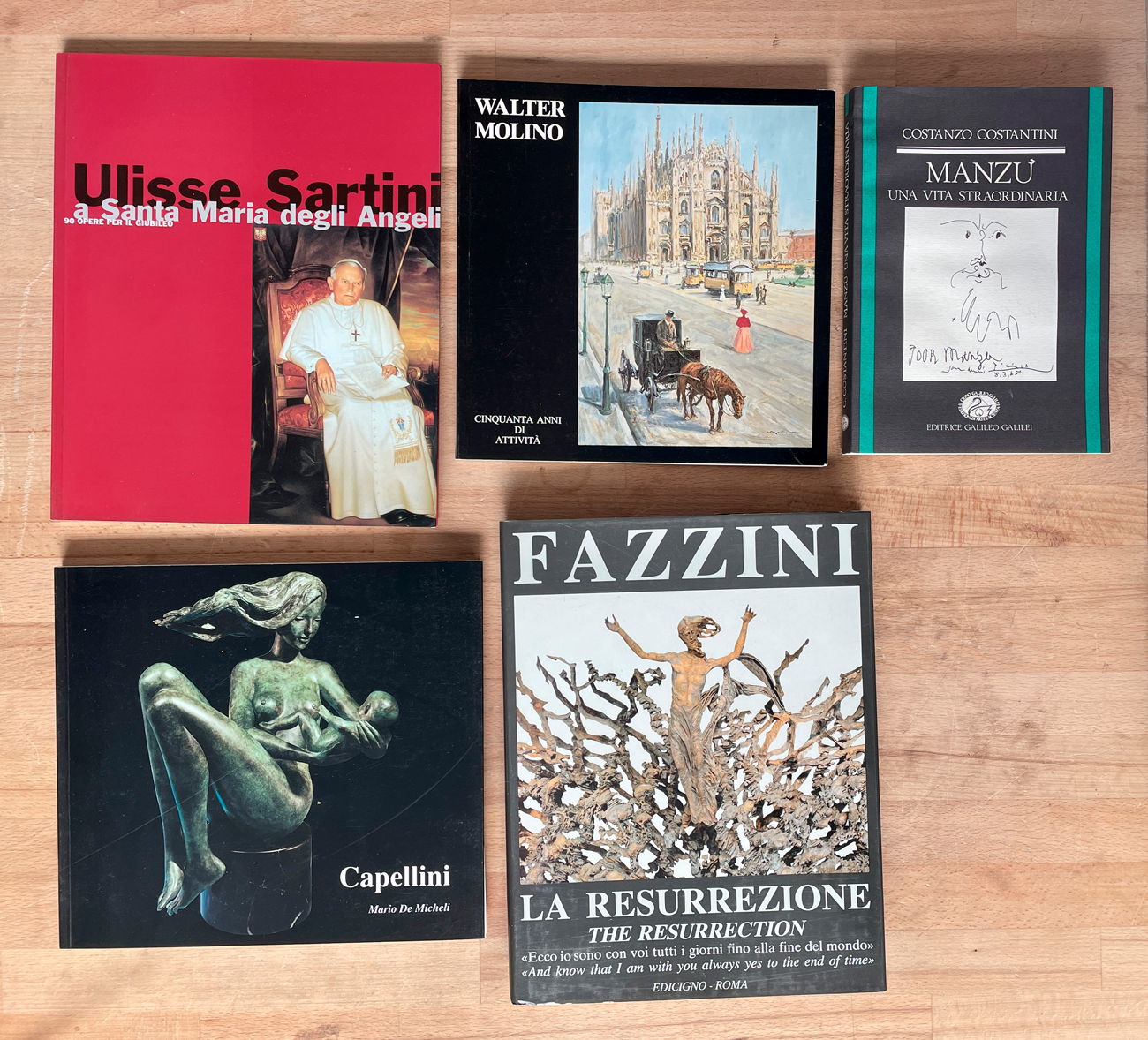 FIGURAZIONE ITALIANA DEL DOPOGUERRA - Lotto unico di 5 cataloghi