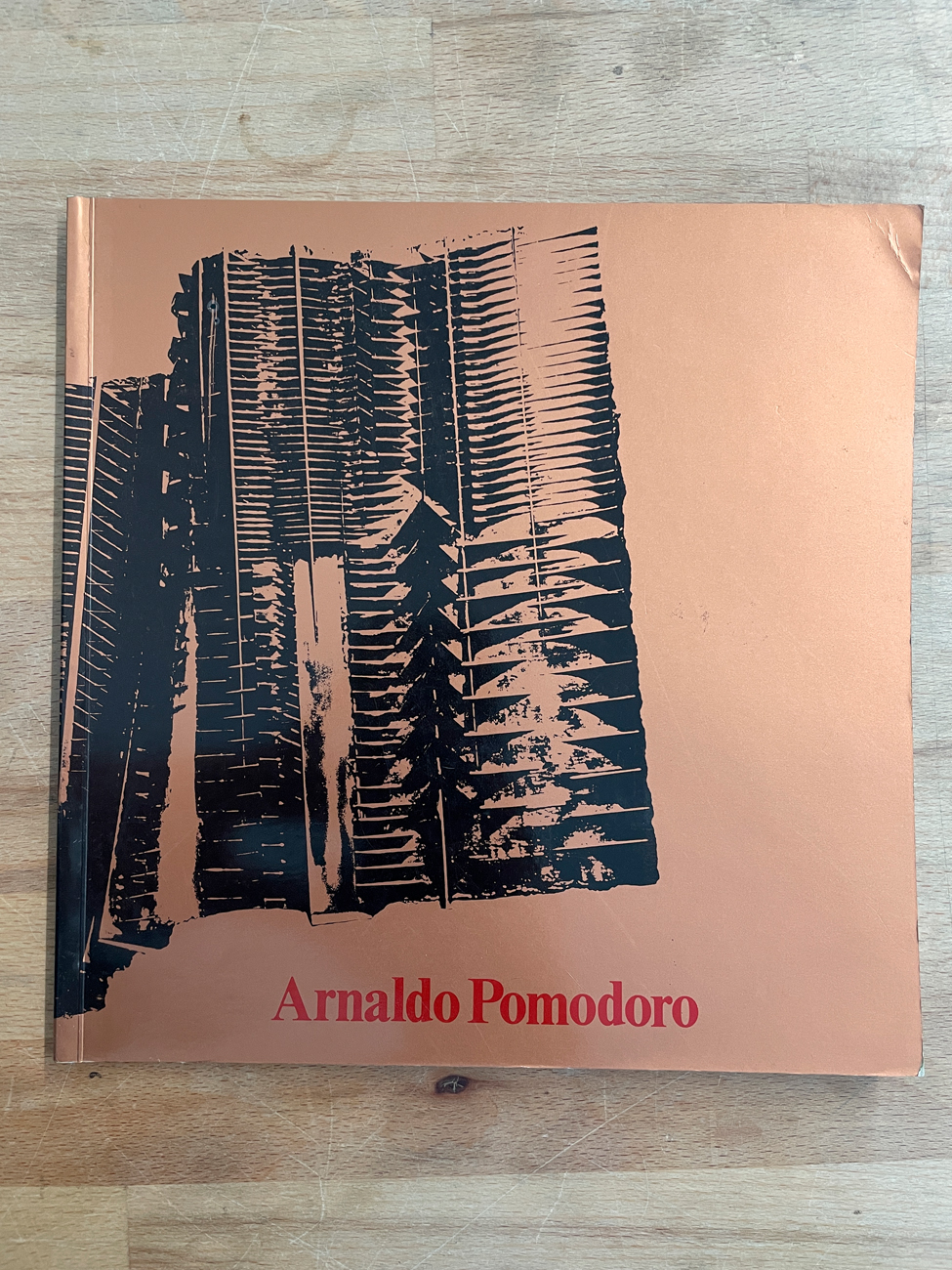 CATALOGHI AUTOGRAFATI (ARNALDO POMODORO) - Arnaldo Pomodoro, 1987