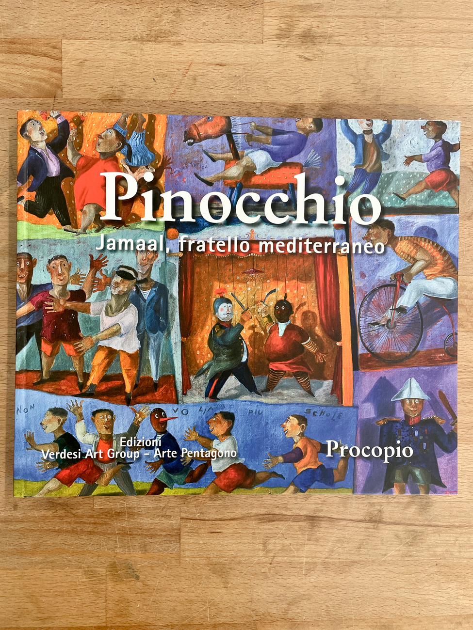 CATALOGHI CON DISEGNO (PINO PROCOPIO) - Pinocchio. Jamaal, fratello mediterraneo, 2010