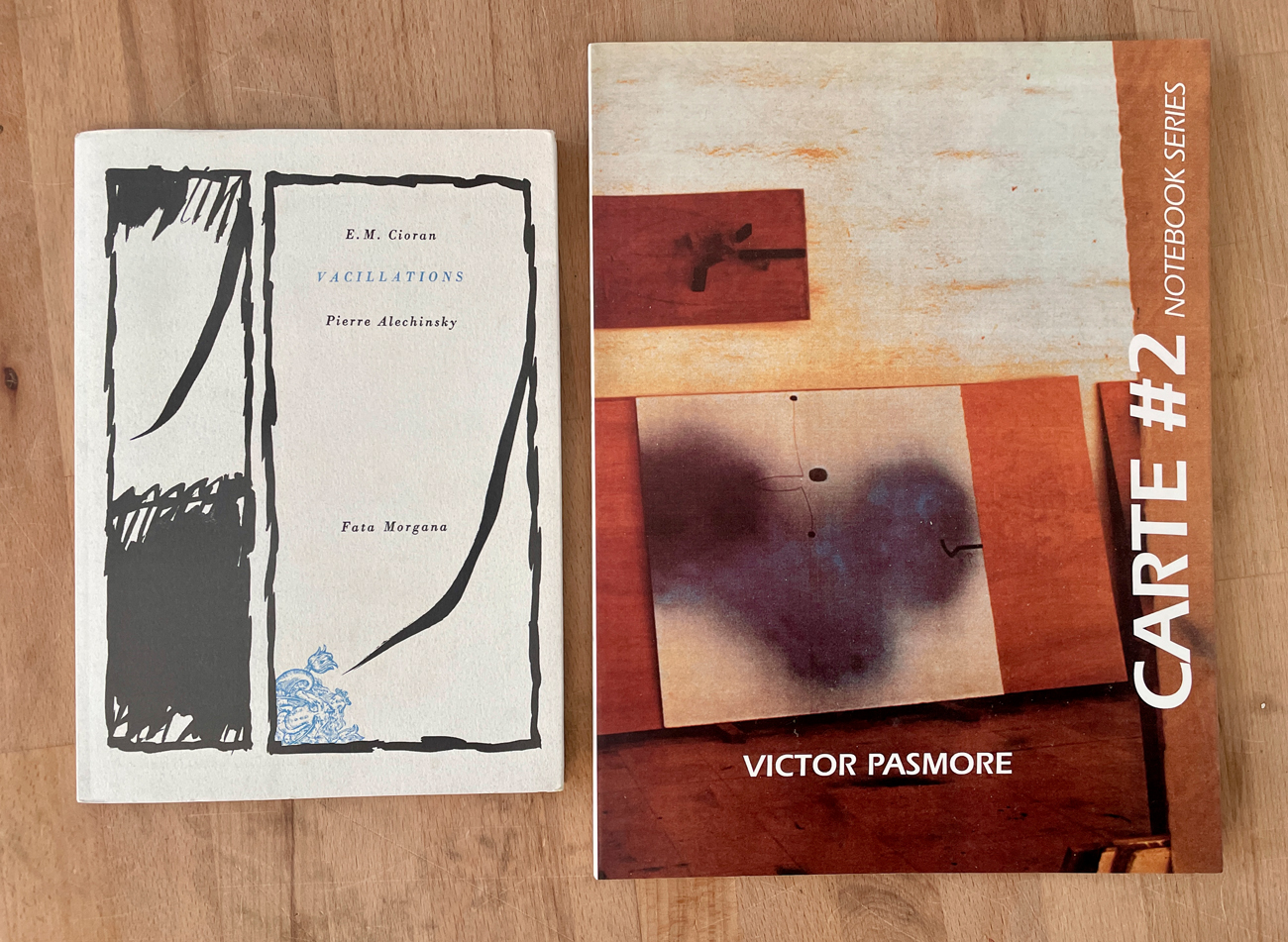 PIERRE ALECHINSKY E VICTOR PASMORE - Lotto unico di 2 cataloghi