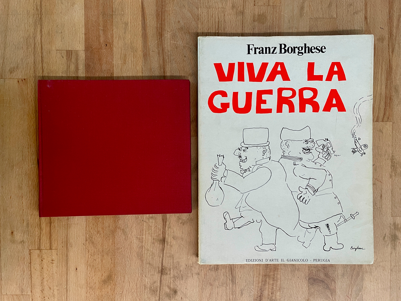 FRANZ BORGHESE E JOSÉ ORTEGA - Lotto unico di 2 cataloghi