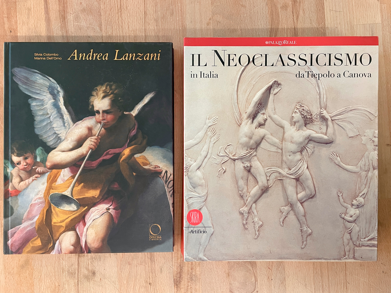 ANDREA LANZANI E IL NEOCLASSICISMO - Lotto unico di 2 cataloghi
