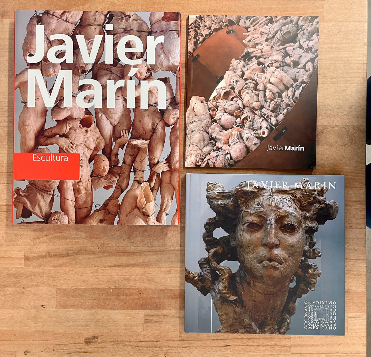 JAVIER MARÍN - Lotto unico di 3 cataloghi