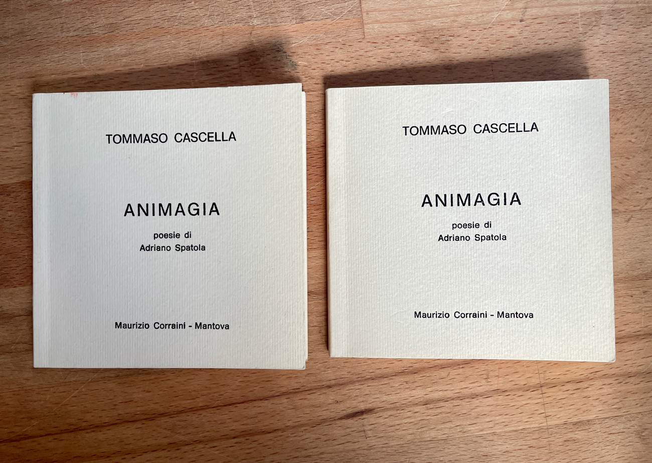 CATALOGHI CON DISEGNO (TOMMASO CASCELLA) - Lotto unico di 2 cataloghi con disegno