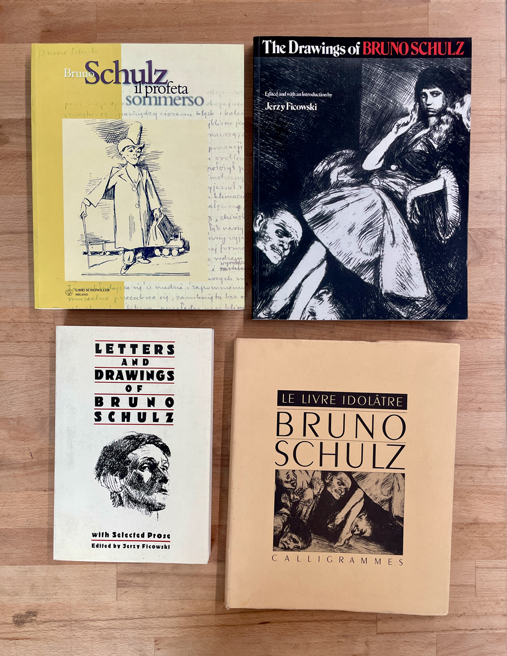 BRUNO SCHULZ - Lotto unico di 4 cataloghi