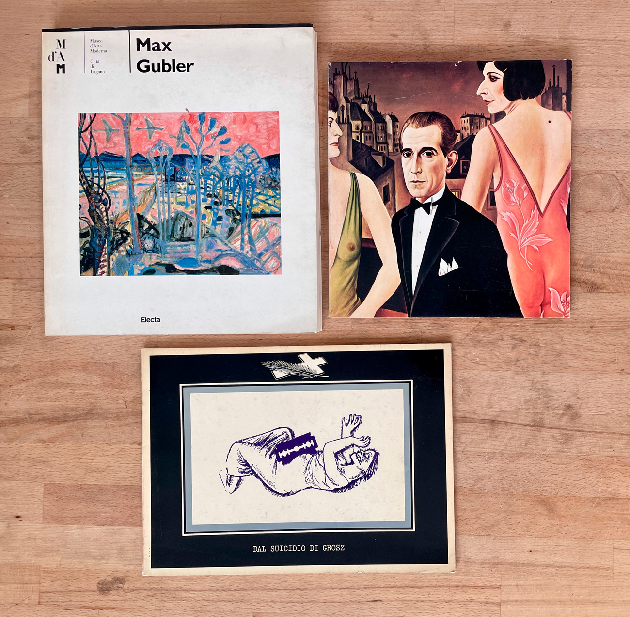 CONCETTO POZZATI, CHRISTIAN SCHAD E MAX GUBLER - Lotto unico di 3 cataloghi