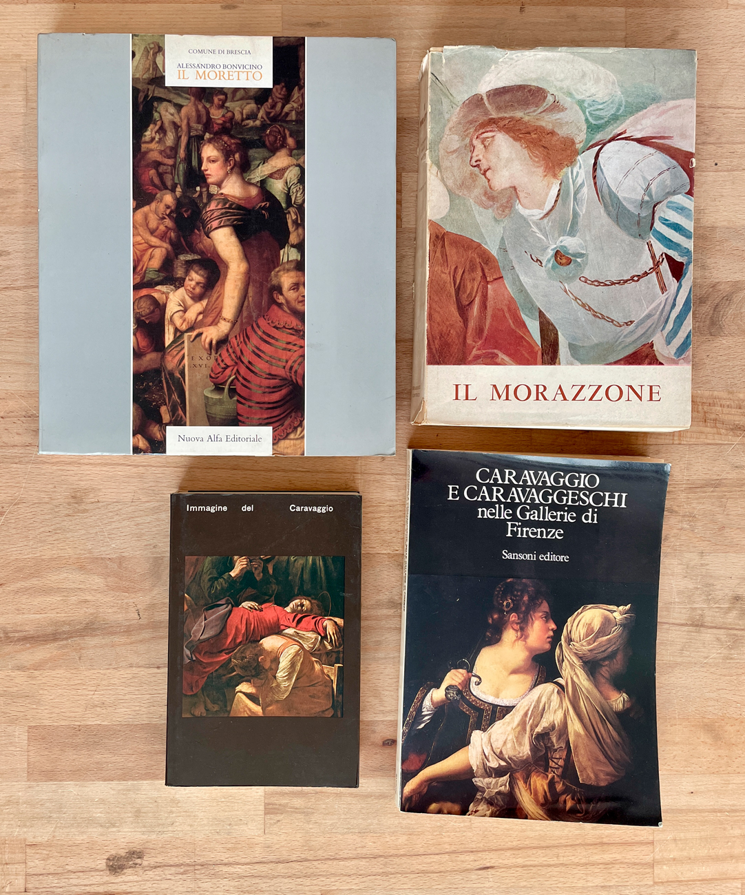 CARAVAGGIO, MORAZZONE E BONVICINO - Lotto unico di 4 cataloghi