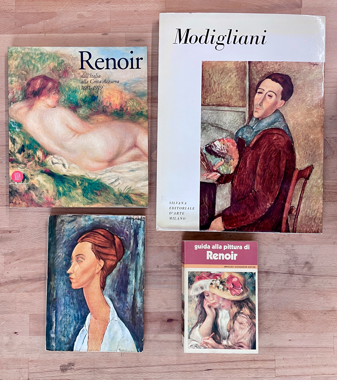 RENOIR E MODIGLIANI - Lotto unico di 4 cataloghi