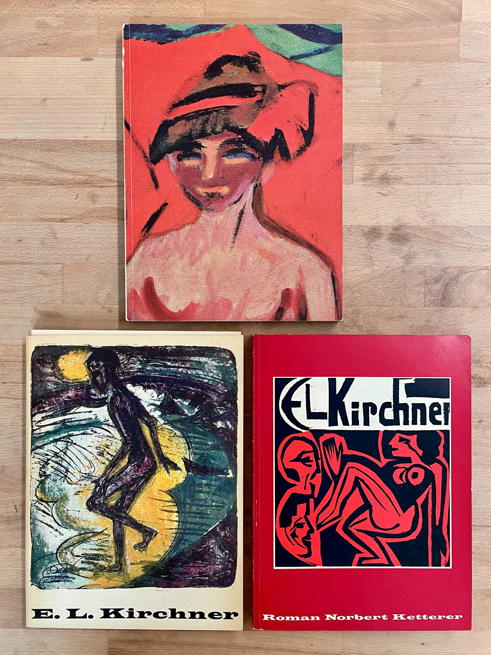 E. L. KIRCHNER - Lotto unico di 3 cataloghi