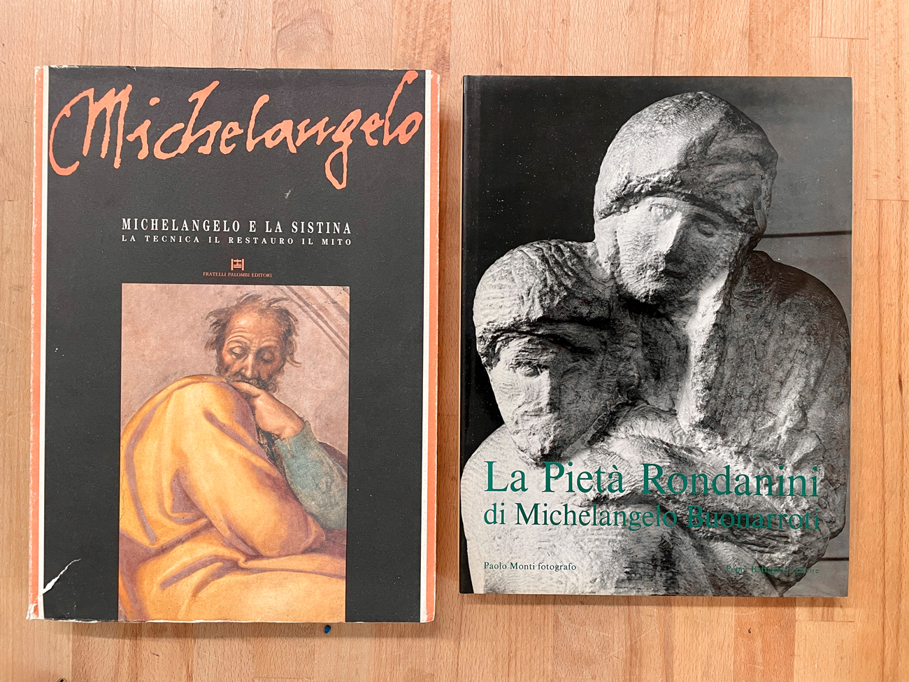 MICHELANGELO - Lotto unico di 2 cataloghi