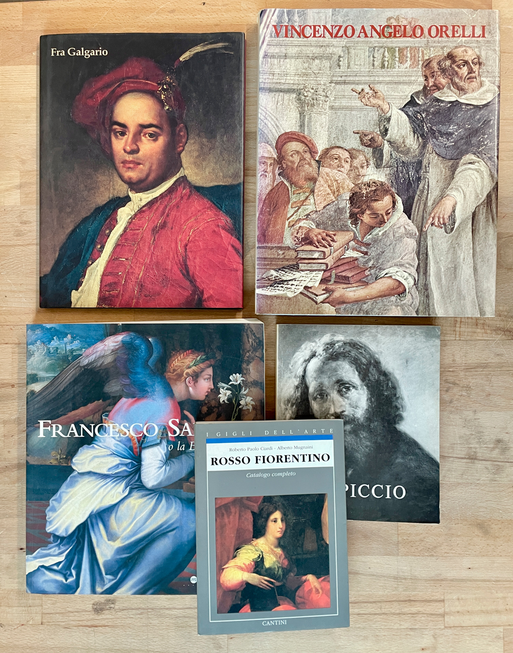 PITTURA ANTICA - Lotto unico di 5 cataloghi