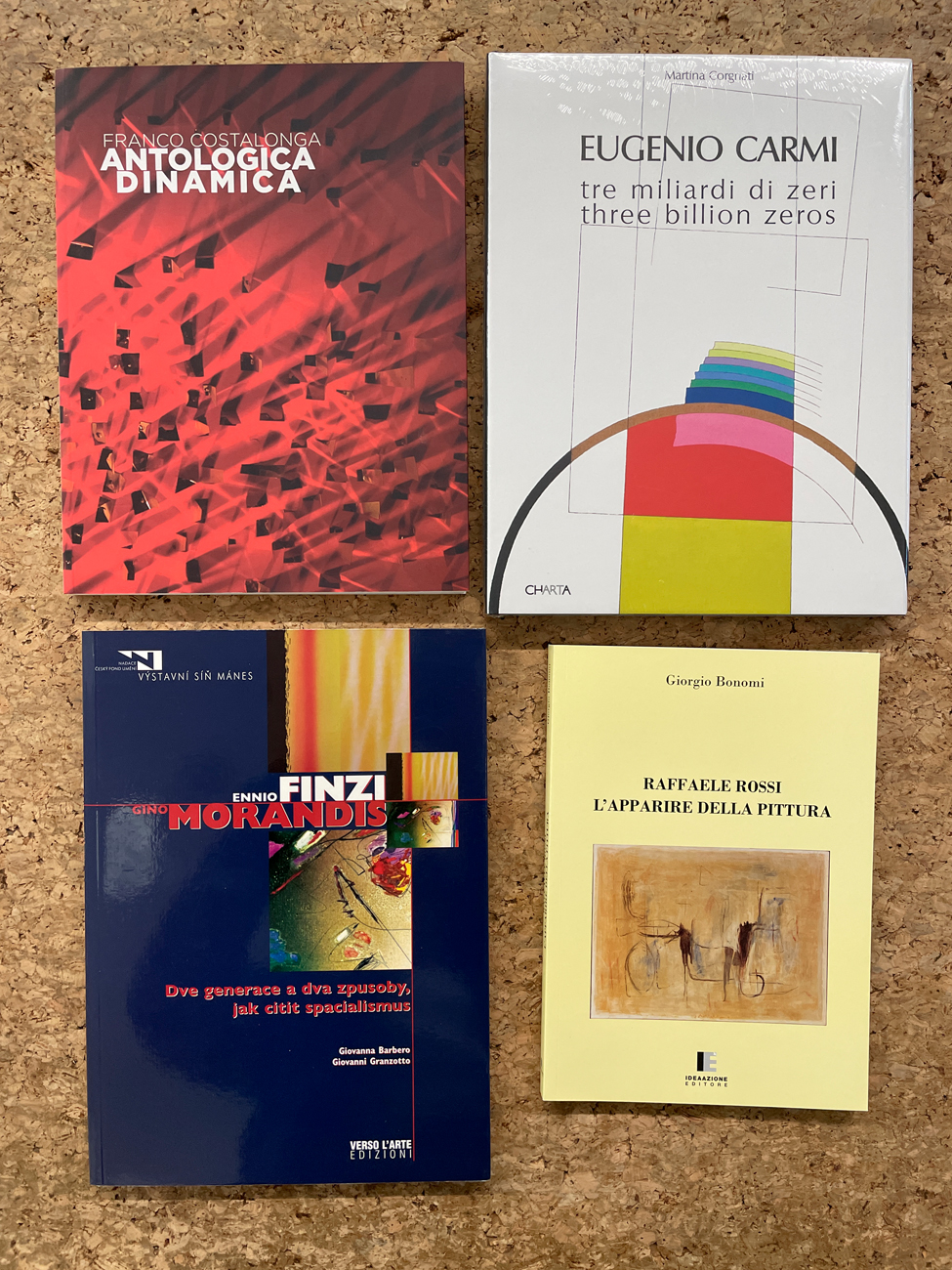 ASTRAZIONE ITALIANA DEL DOPOGUERRA (CARMI, COSTALONGA, FINZI - MORANDIS E ROSSI) - Lotto unico di 4 cataloghi
