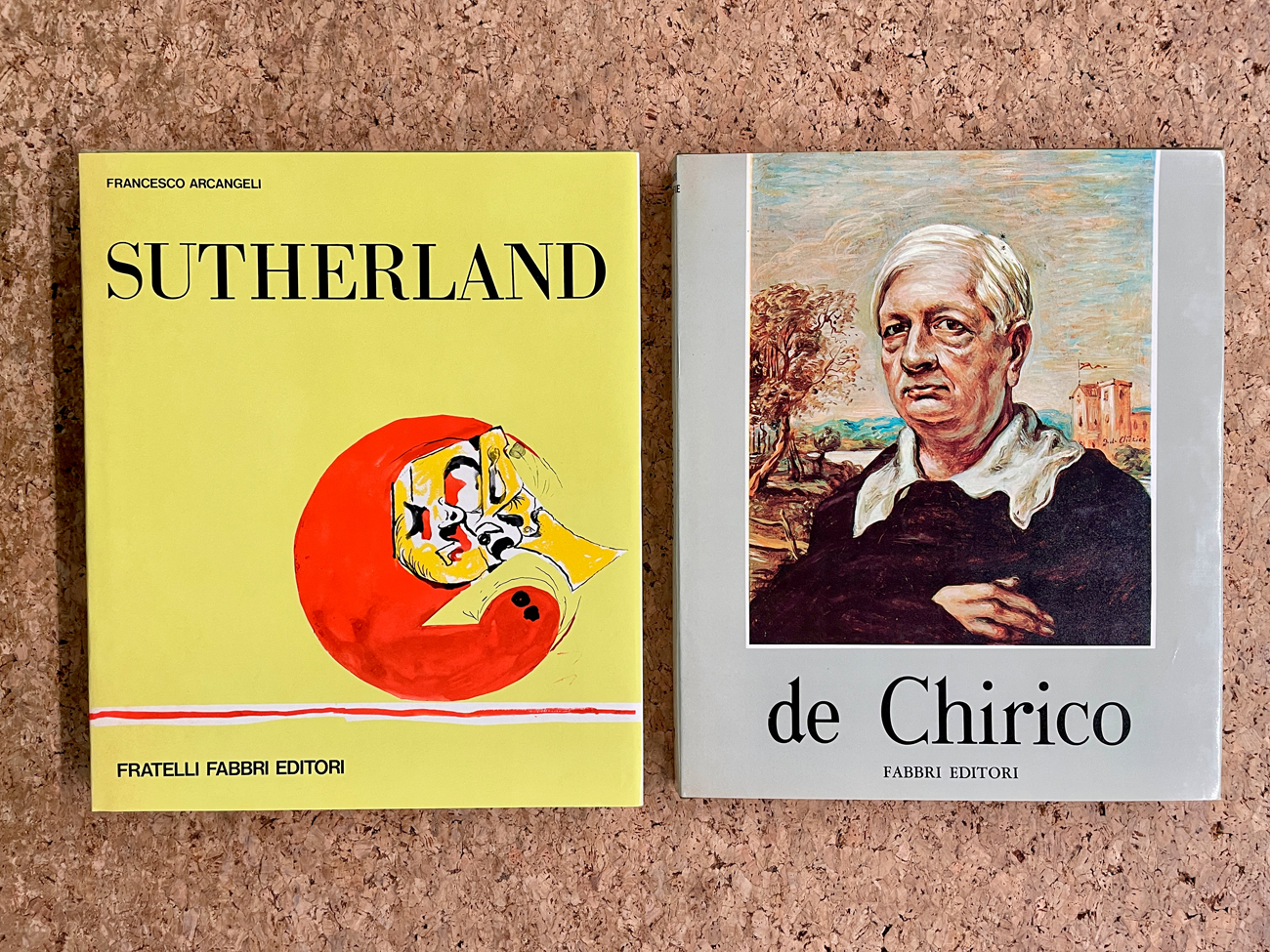 GRAHAM SUTHERLAND E GIORGIO DE CHIRICO - Lotto unico di 2 cataloghi