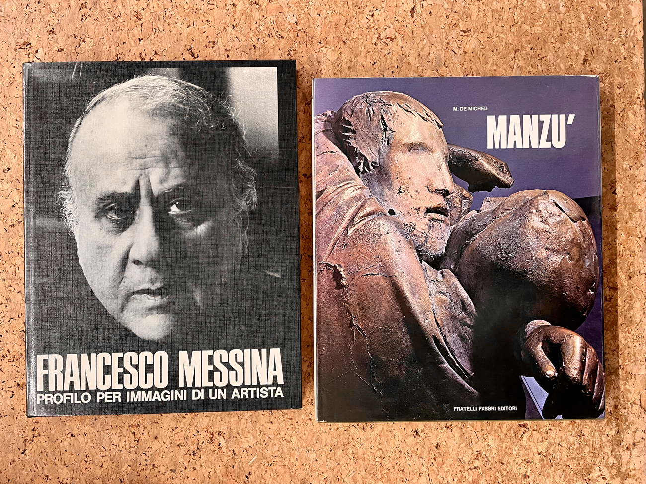 GIACOMO MANZÙ E FRANCESCO MESSINA - Lotto unico di 2 cataloghi