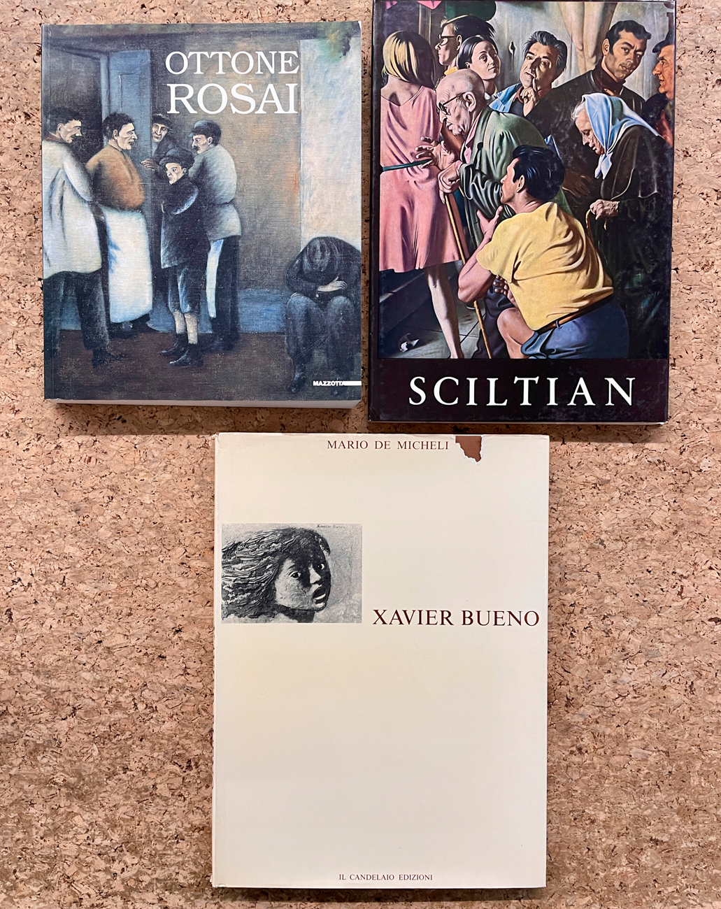 OTTONE ROSAI, GREGORIO SCILTIAN E XAVIER BUENO - Lotto unico di 3 cataloghi