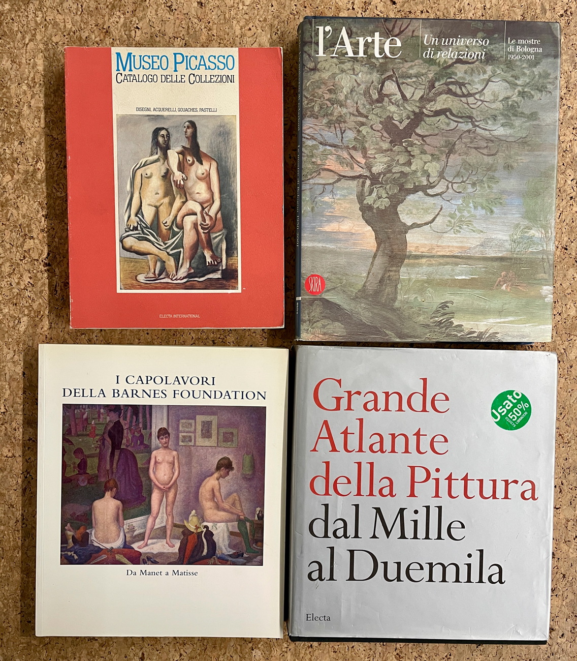 COLLETTIVE D'ARTE - Lotto unico di 4 cataloghi