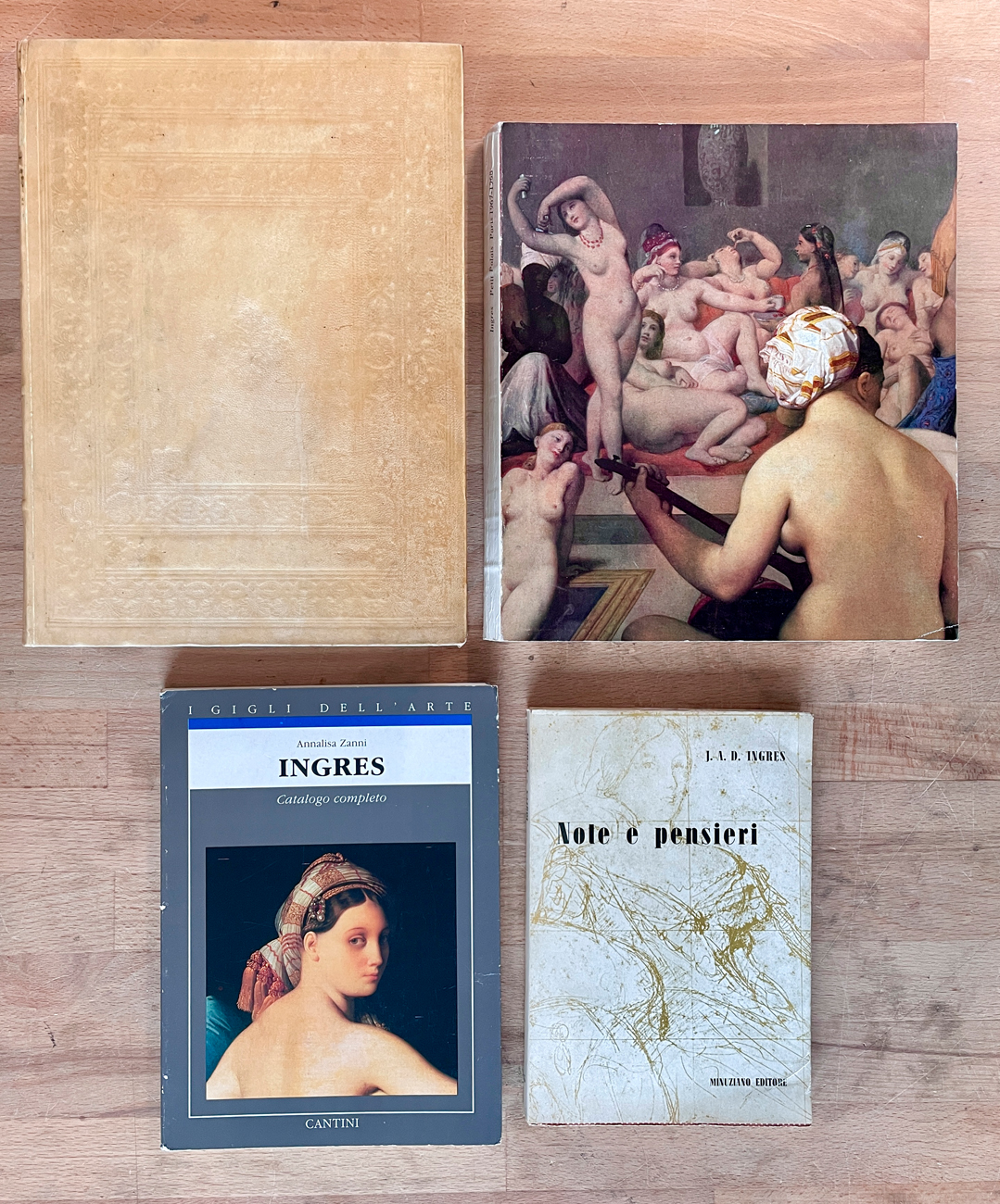 BENVENUTO CELLINI E INGRES - Lotto unico di 4 cataloghi