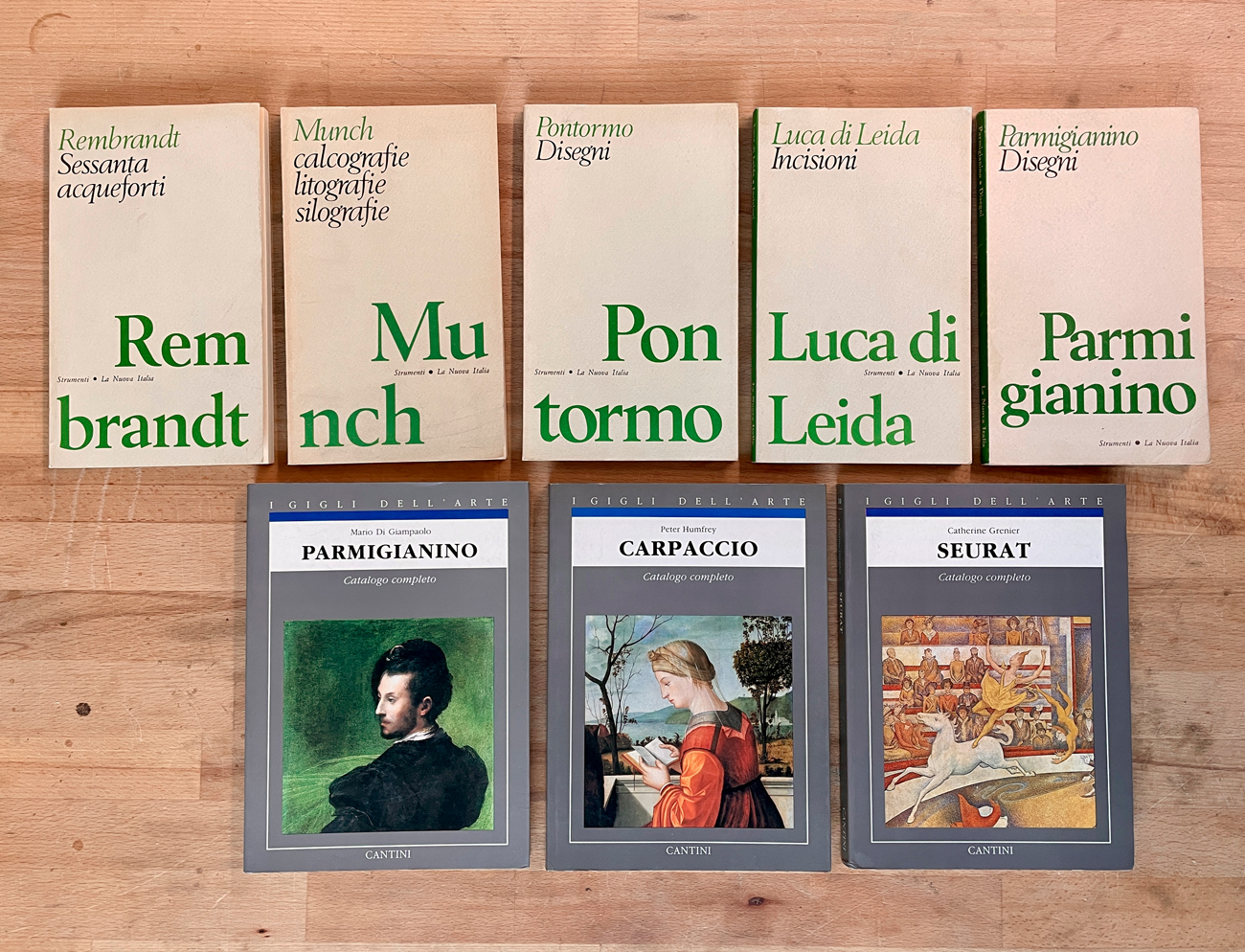 PITTURA ANTICA - Lotto unico di 8 cataloghi