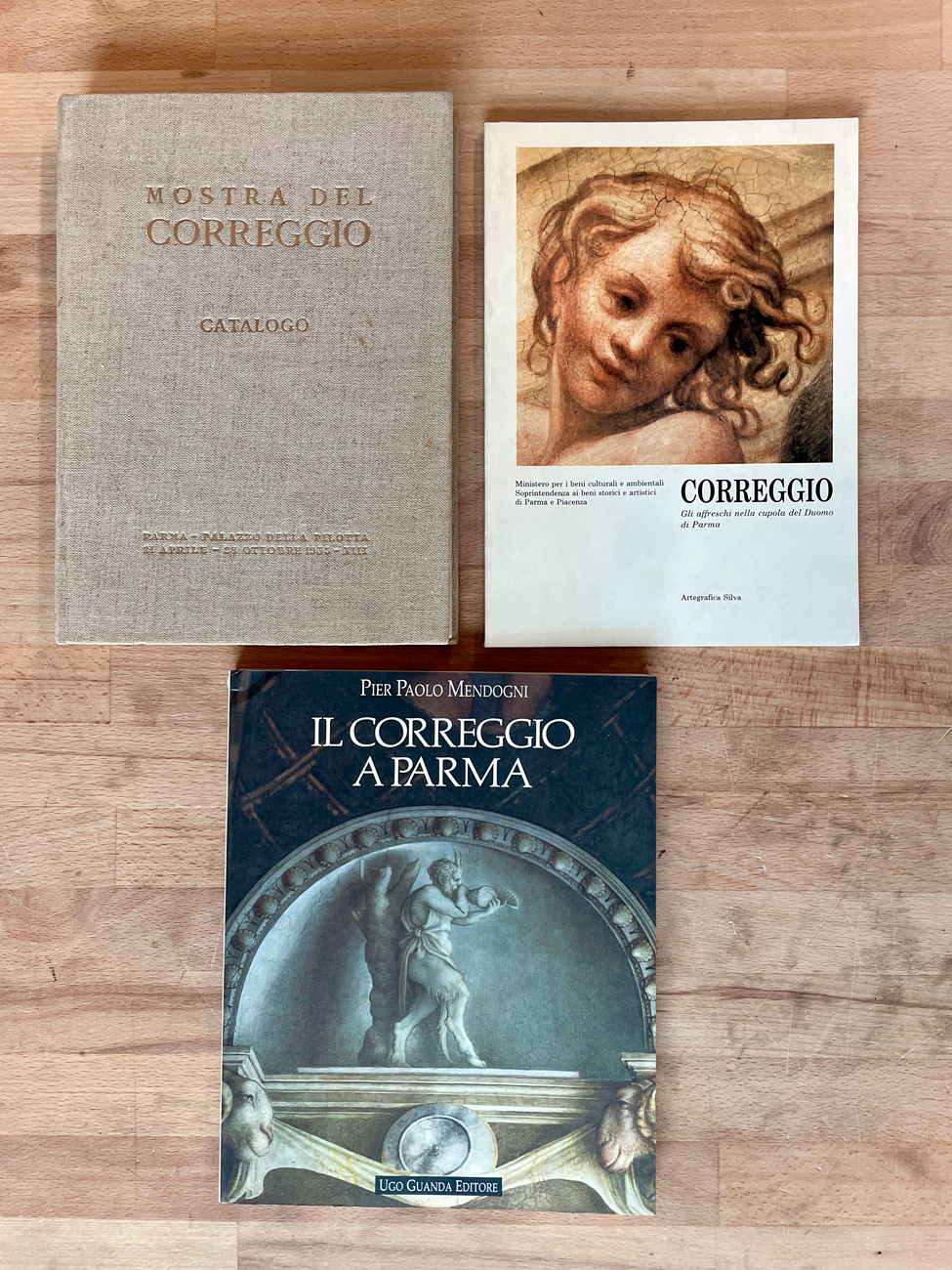 CORREGGIO - Lotto unico di 3 cataloghi