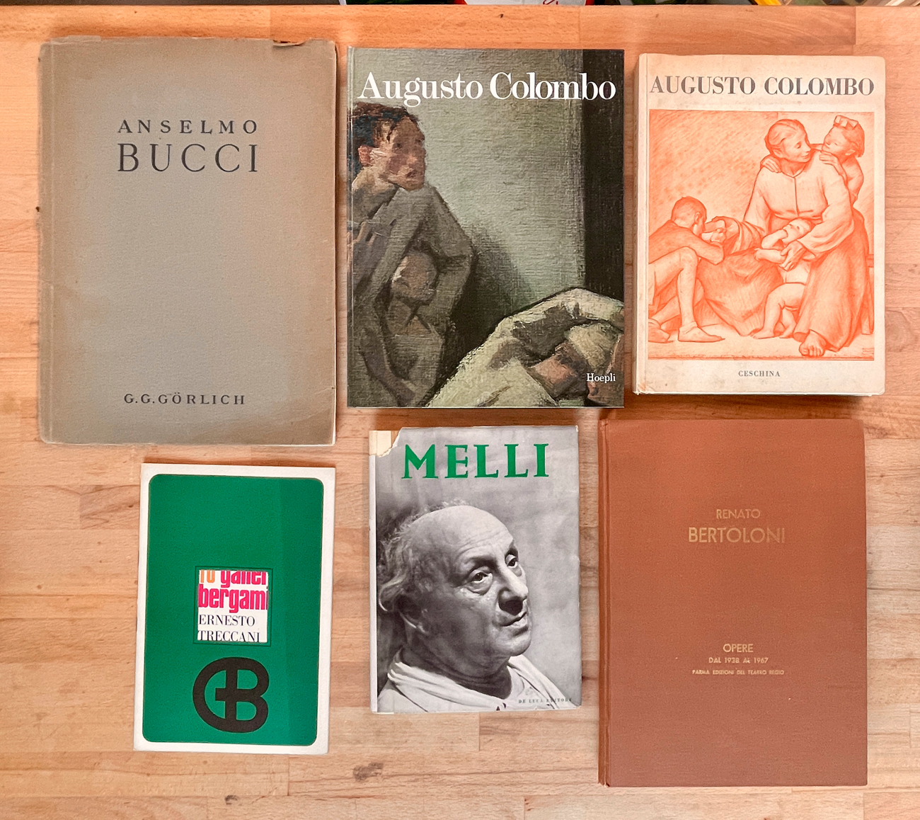 PITTURA FIGURATIVA ITALIANA - Lotto unico di 6 cataloghi