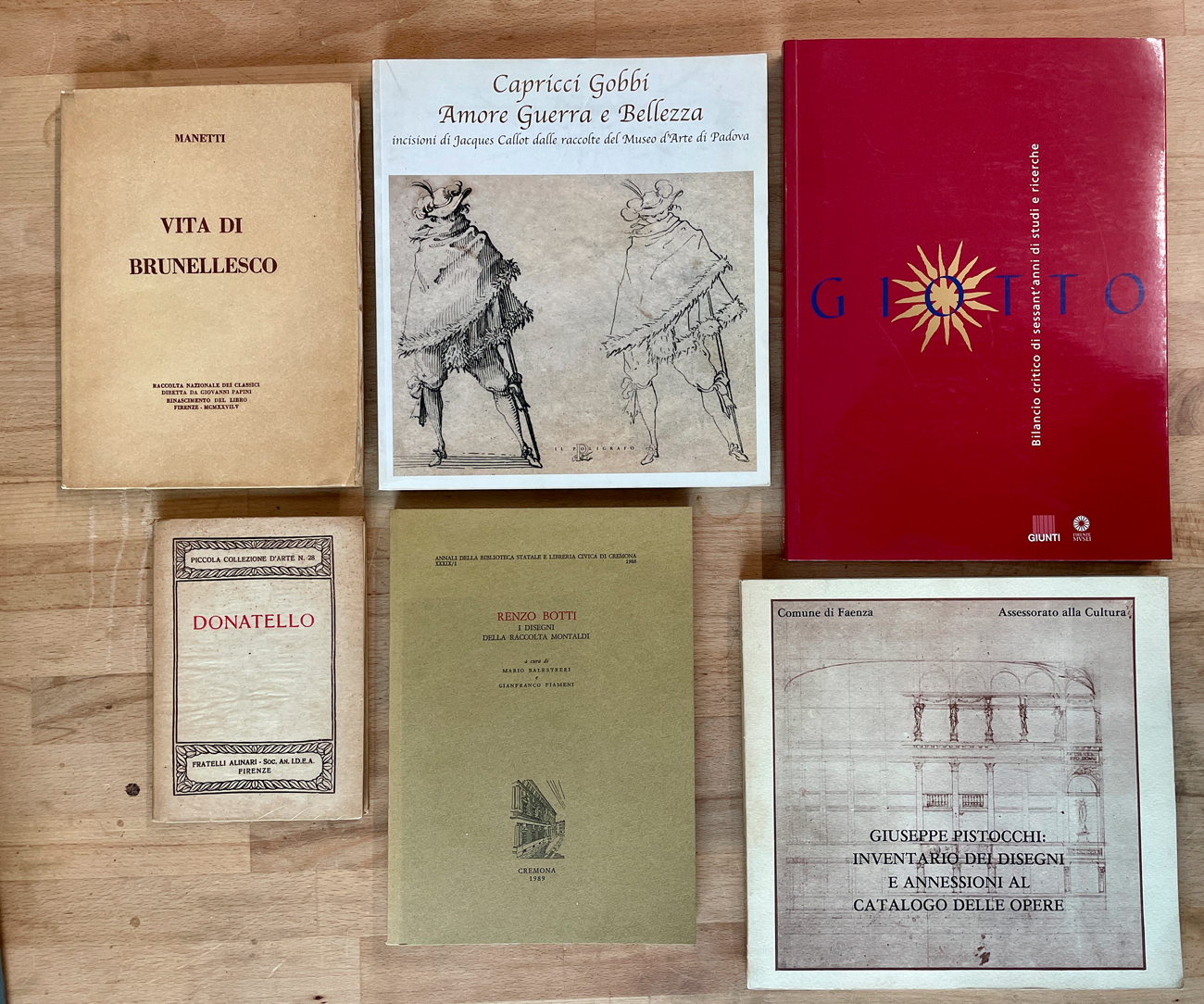 ARTE E ARCHITETTURA ANTICA - Lotto unico di 6 cataloghi