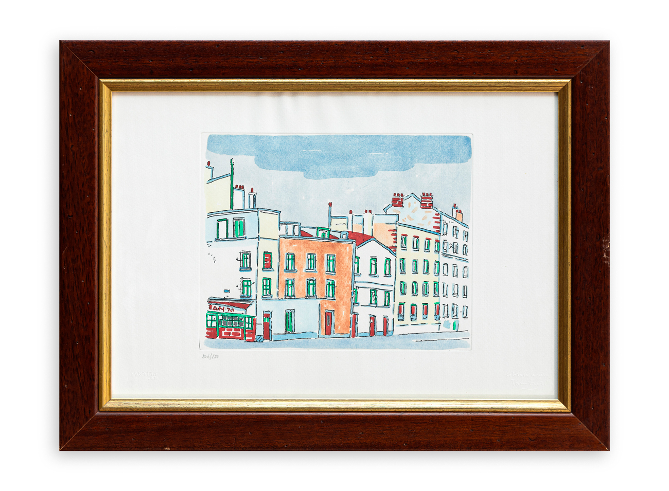 ORFEO TAMBURI (1910-1994) - Senza Titolo (Parigi)