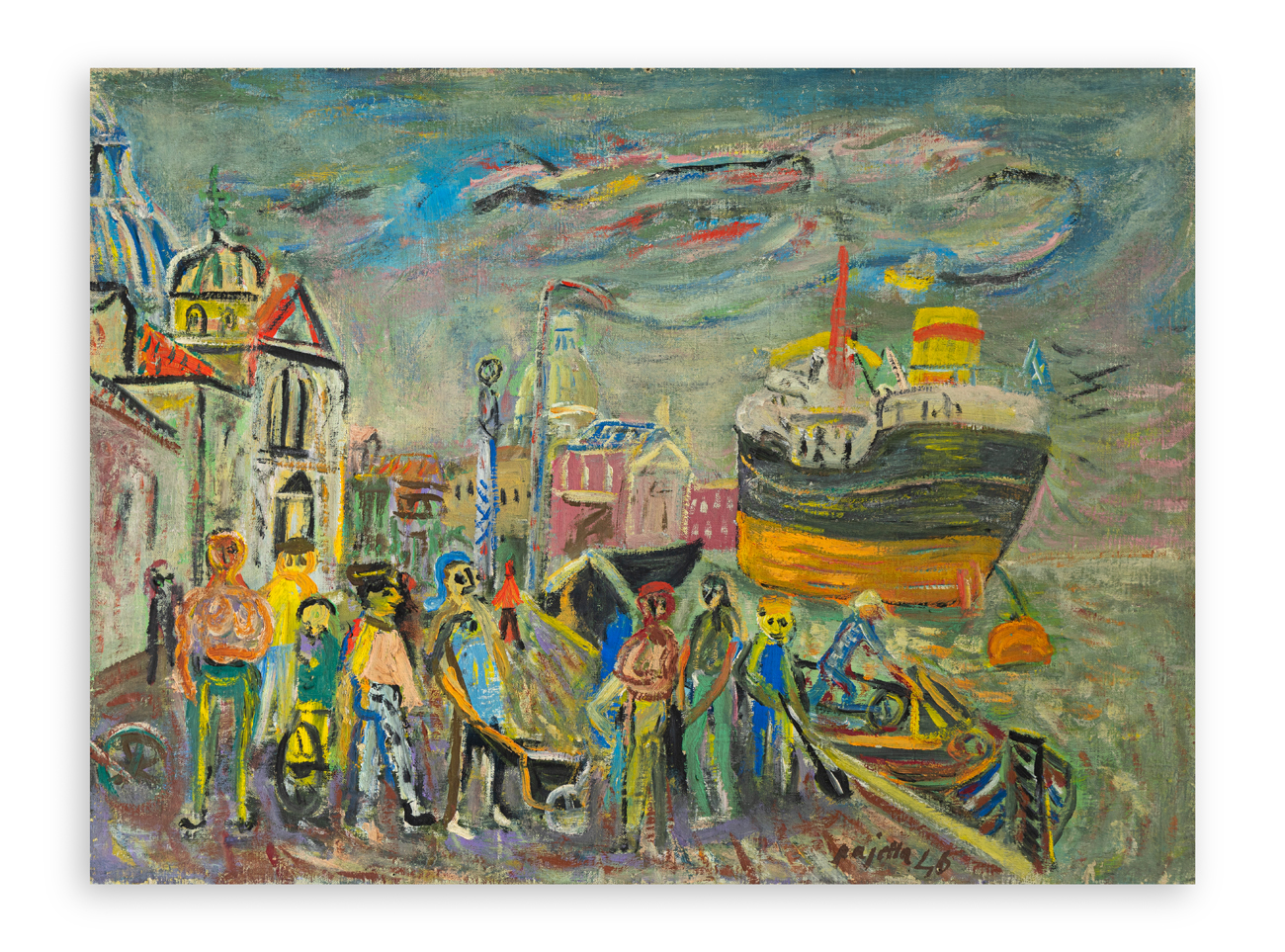 GUIDO PAJETTA (1898-1987) - Senza Titolo, 1947